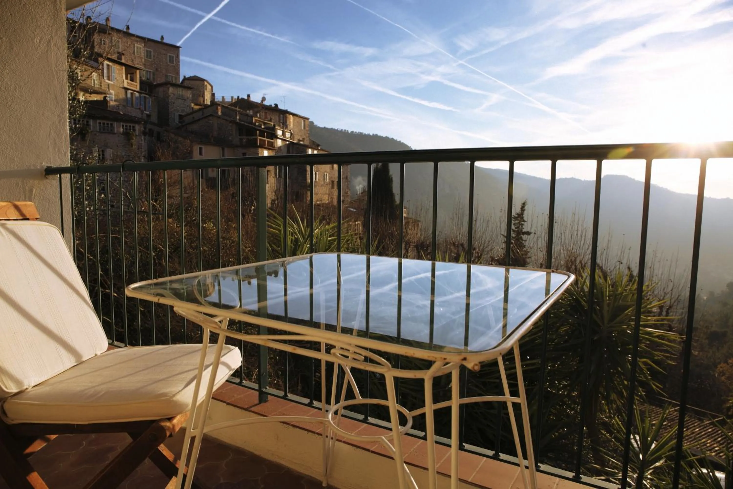 Balcony/Terrace in Auberge De La Madone