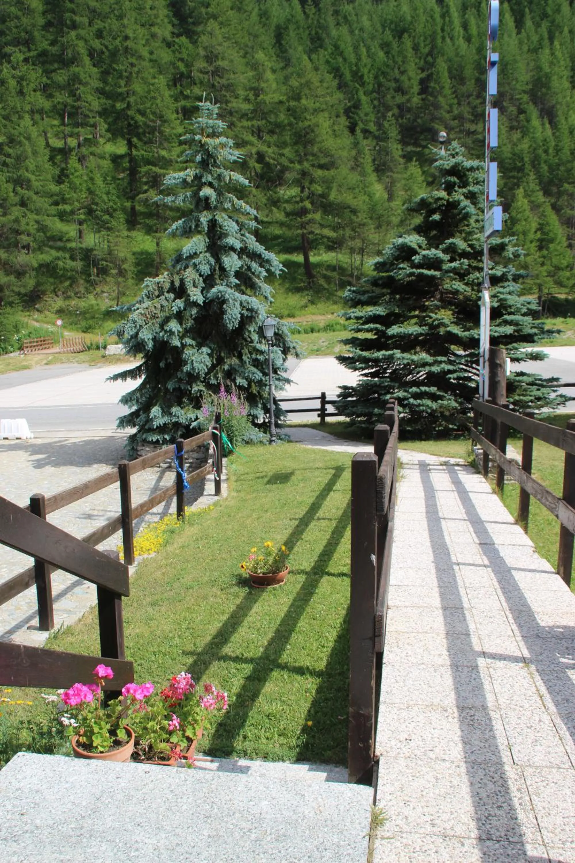 Garden in Hotel Banchetta