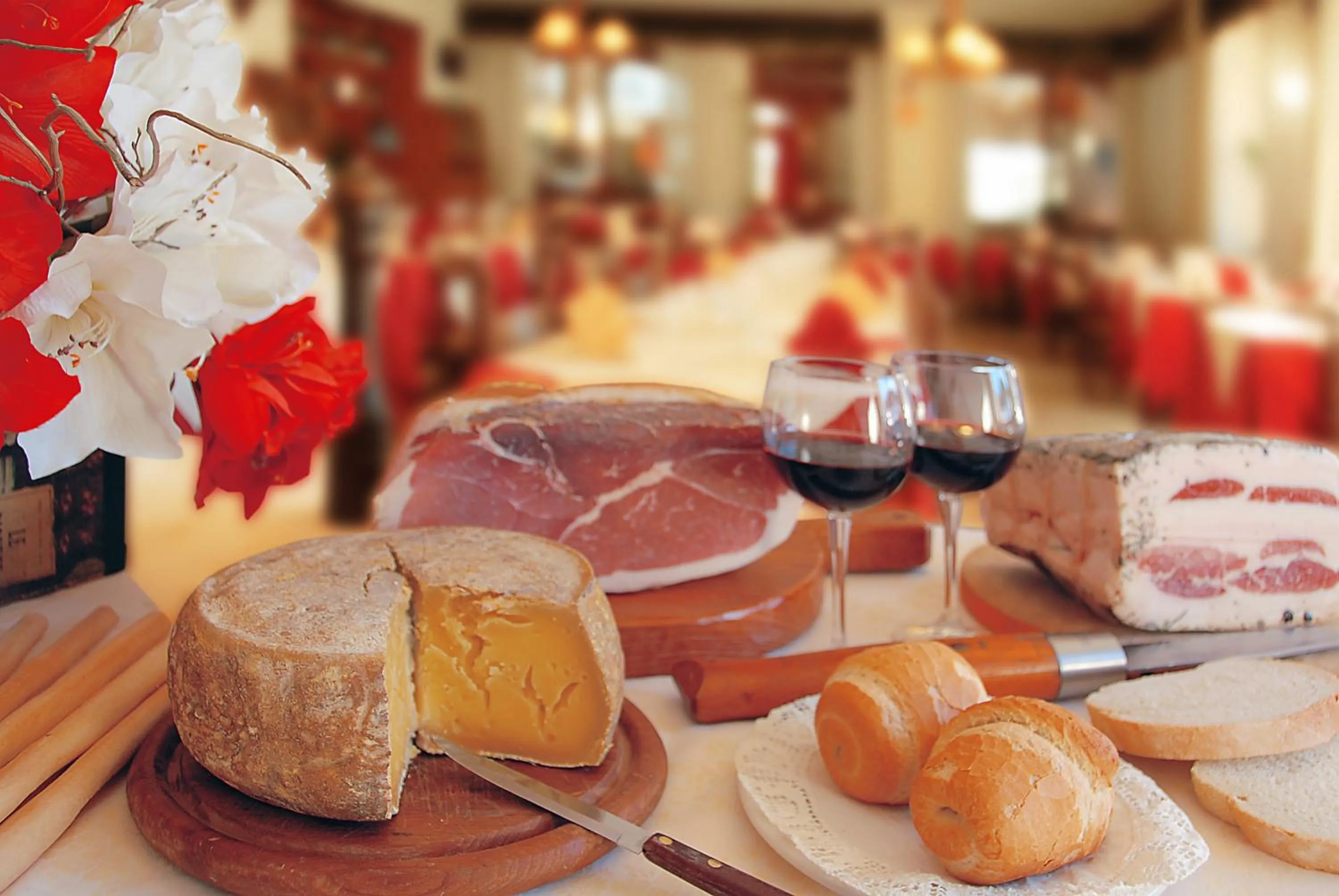 Food close-up in Hotel Banchetta