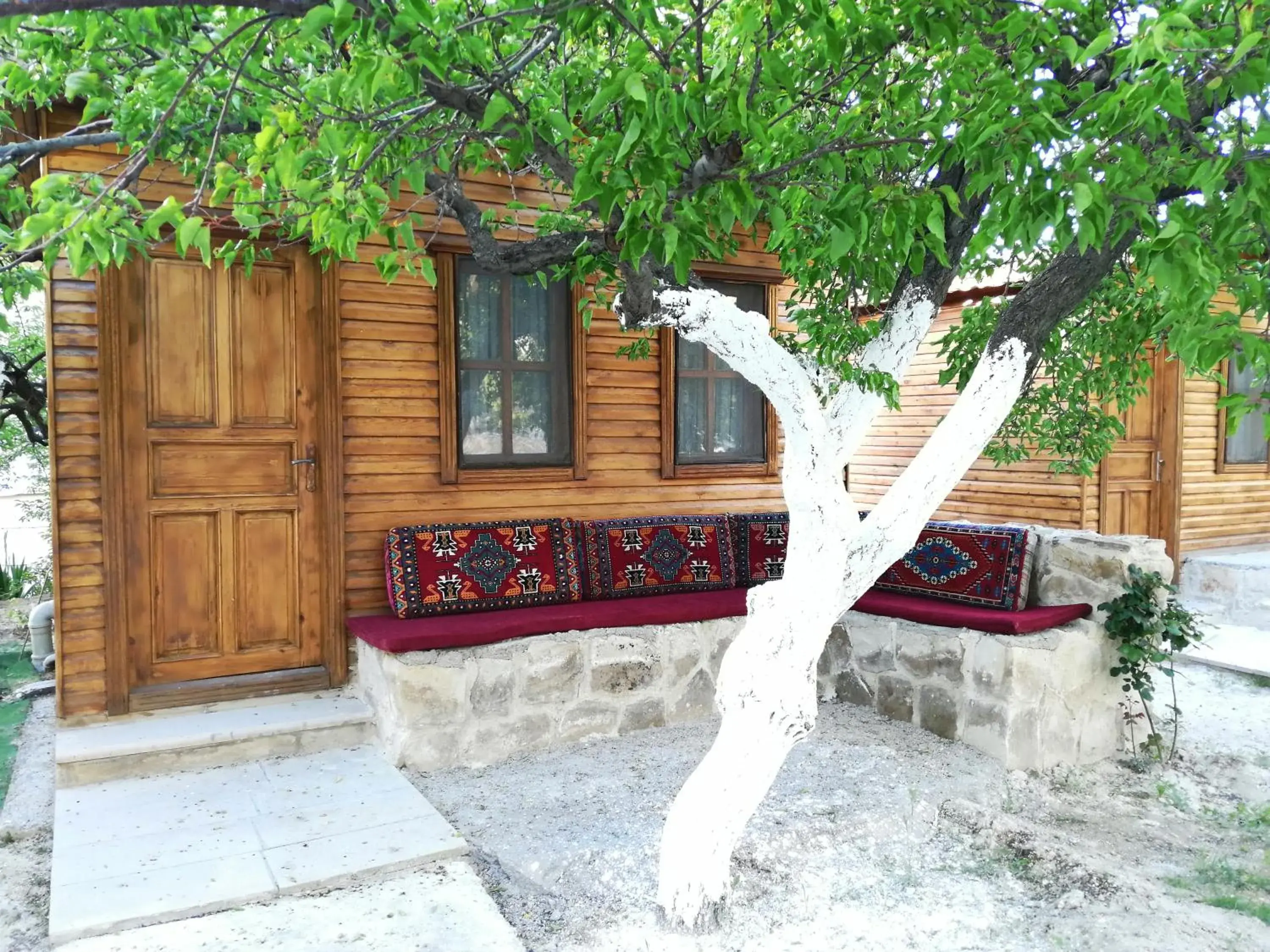 Double Room with Pool View in Seven Rock Cave Hotel Double Room with Pool View in Seven Rock Cave Hotel