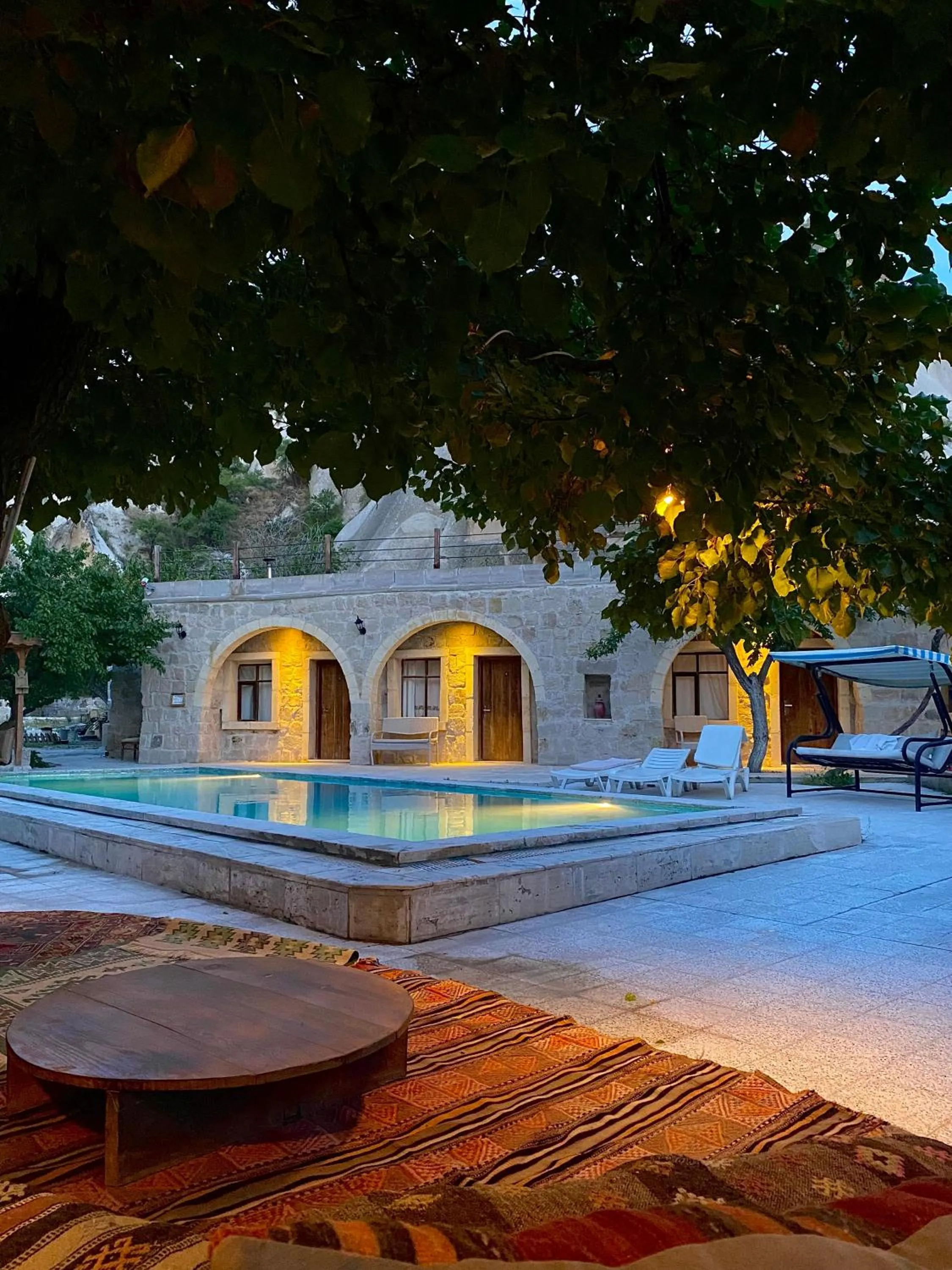 Natural landscape in Seven Rock Cave Hotel