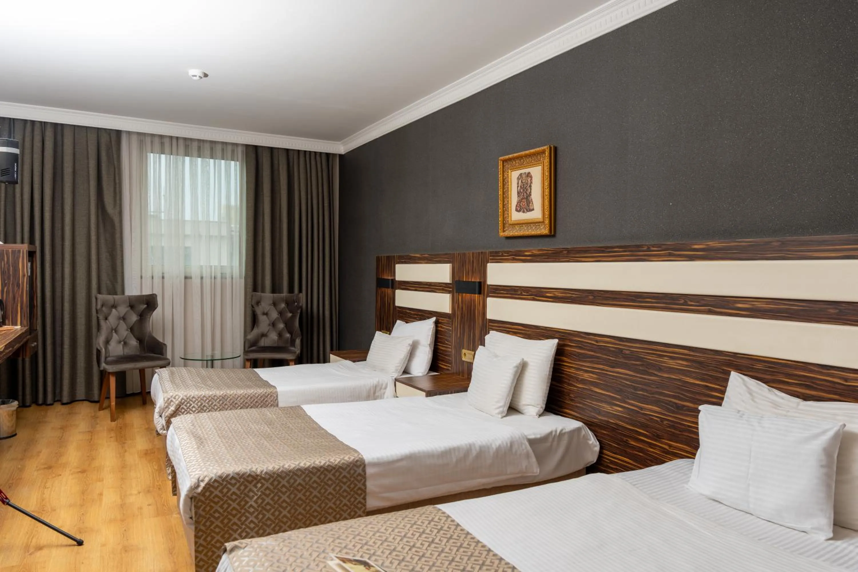 Bed in Akgun Hotel Beyazit