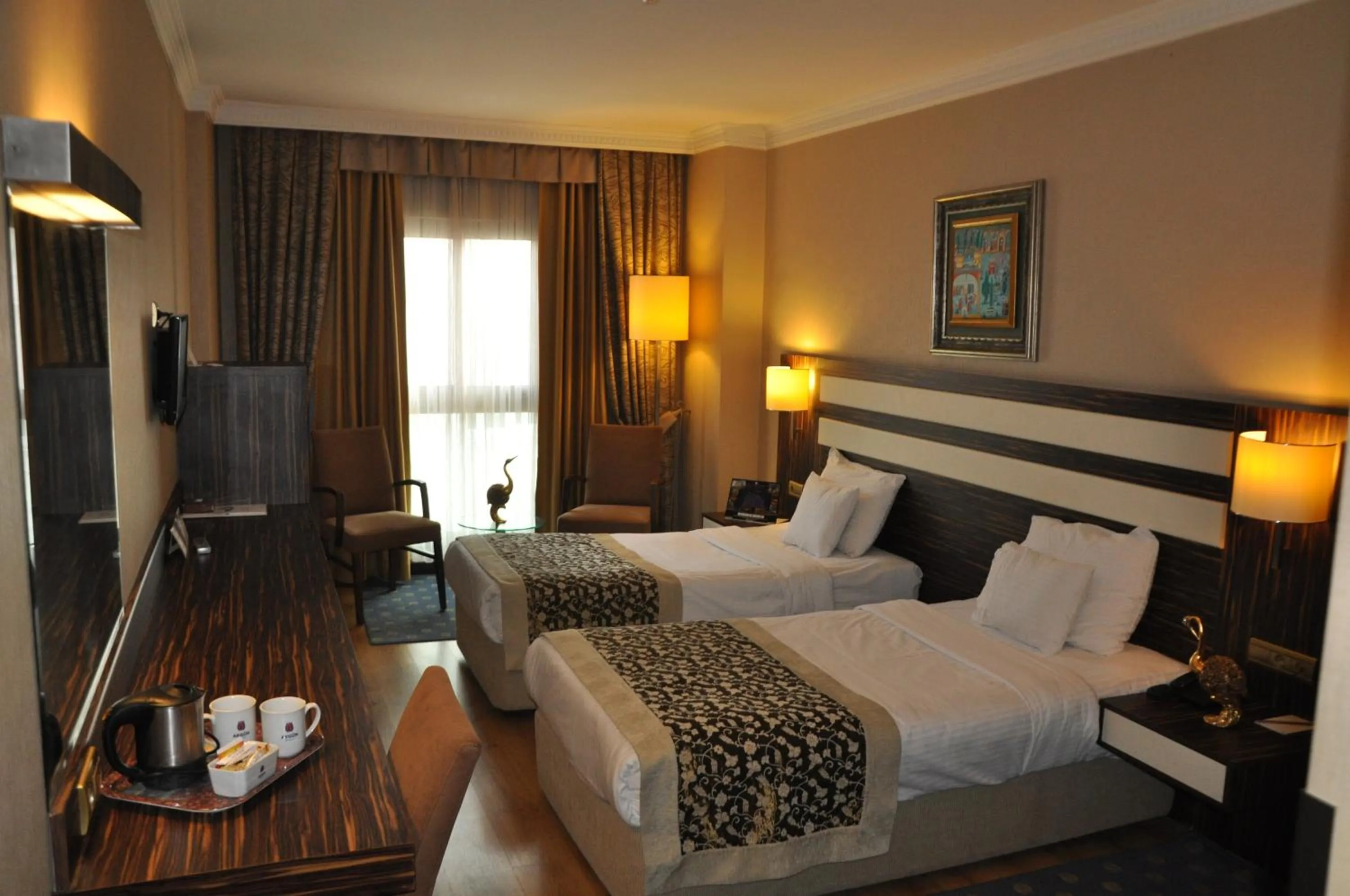 Photo of the whole room, Bed in Akgun Hotel Beyazit