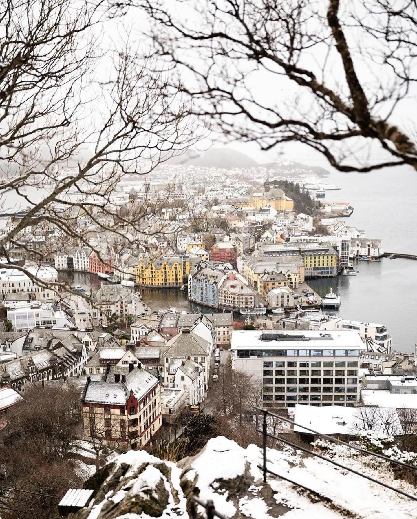 City view in Hotel Noreg