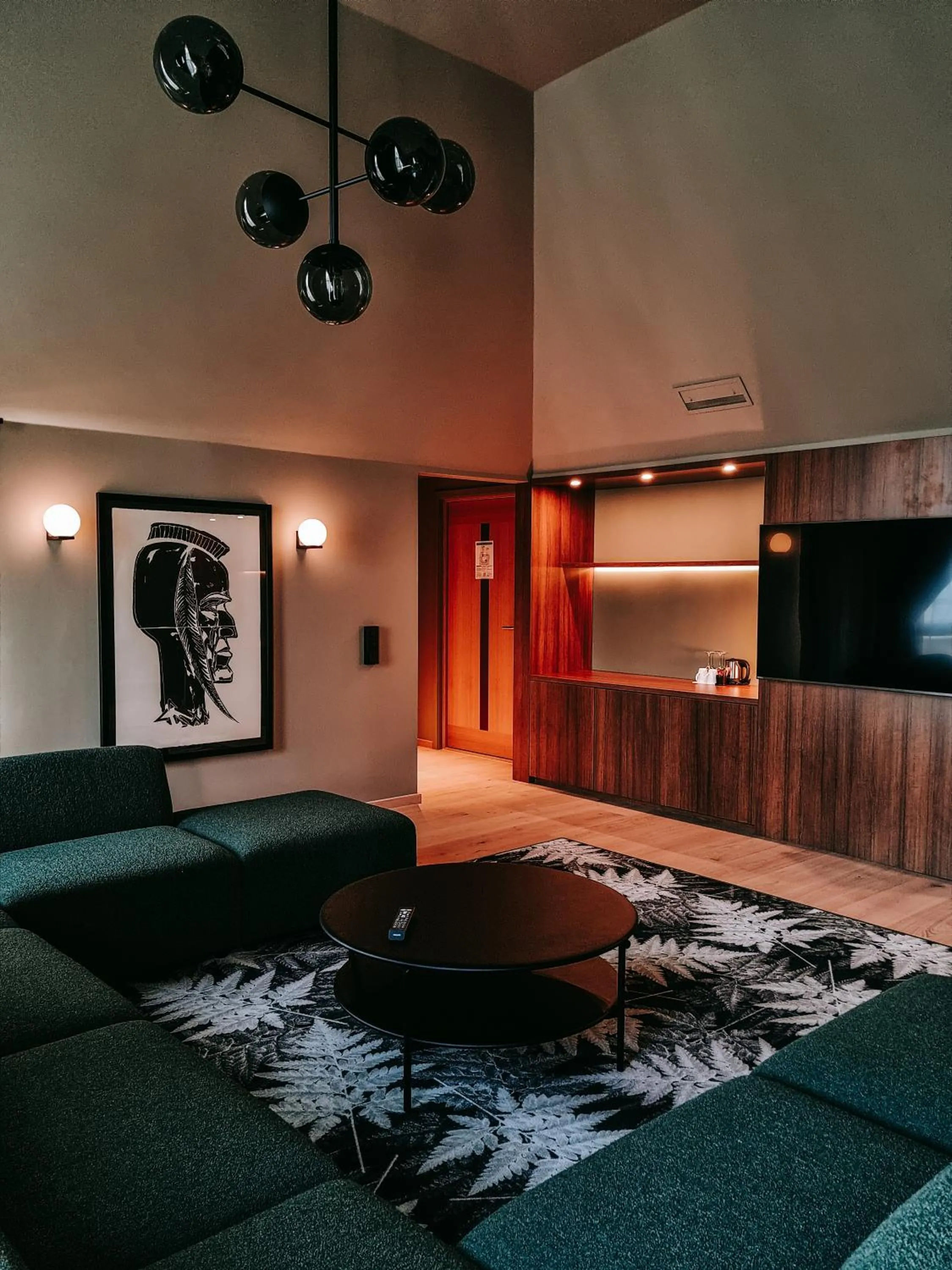 Living room in Hotel Noreg