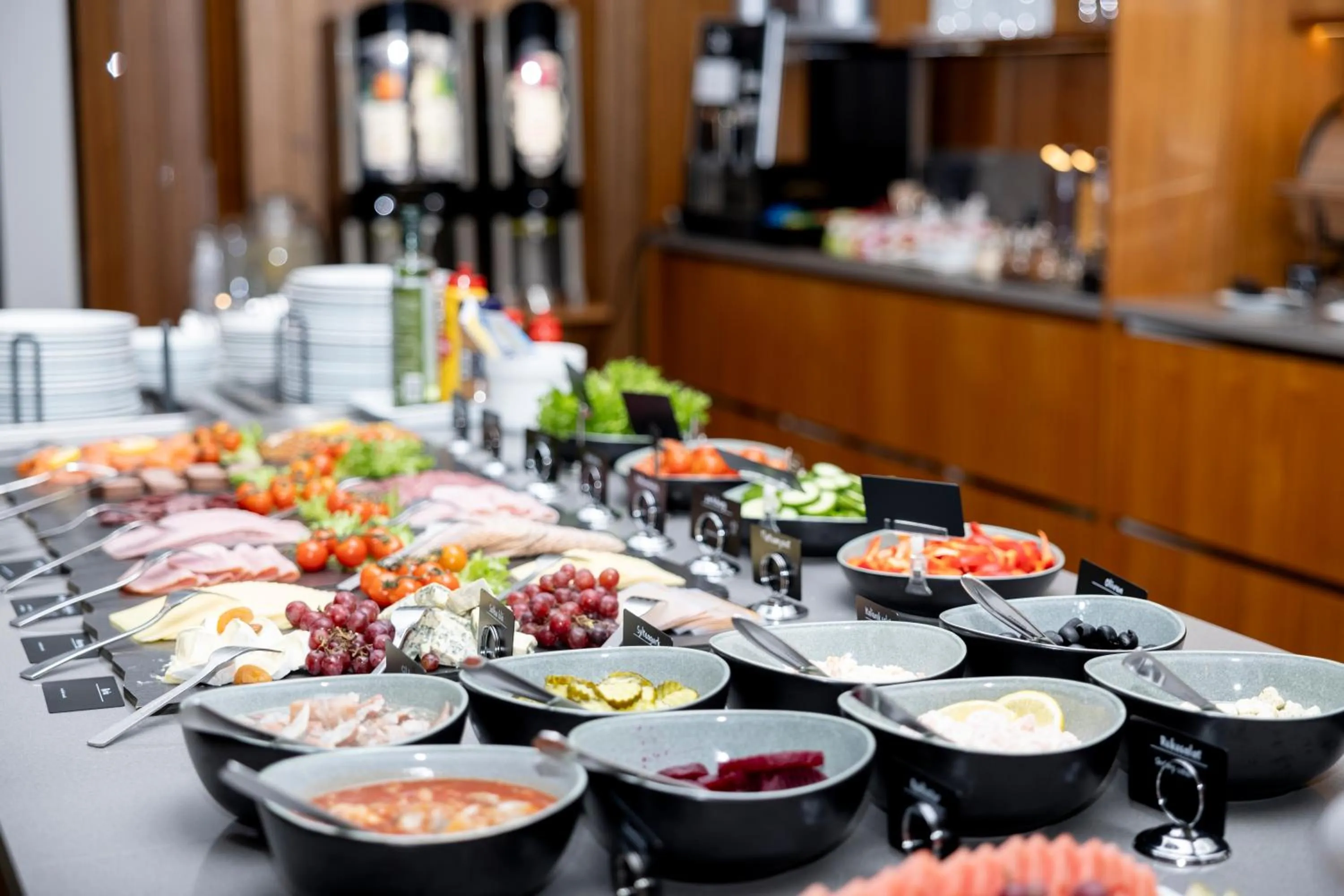 Buffet breakfast in Hotel Noreg