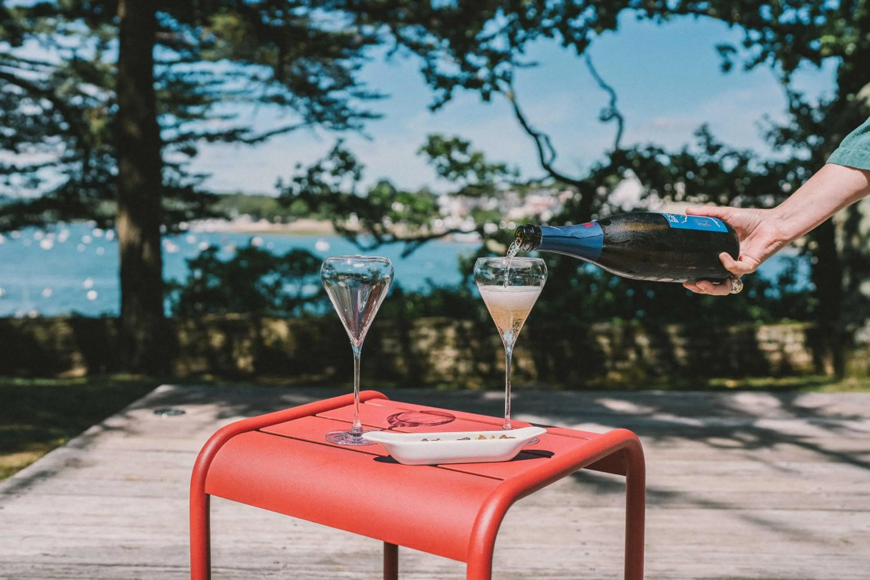 Balcony/Terrace in Villa Tri Men
