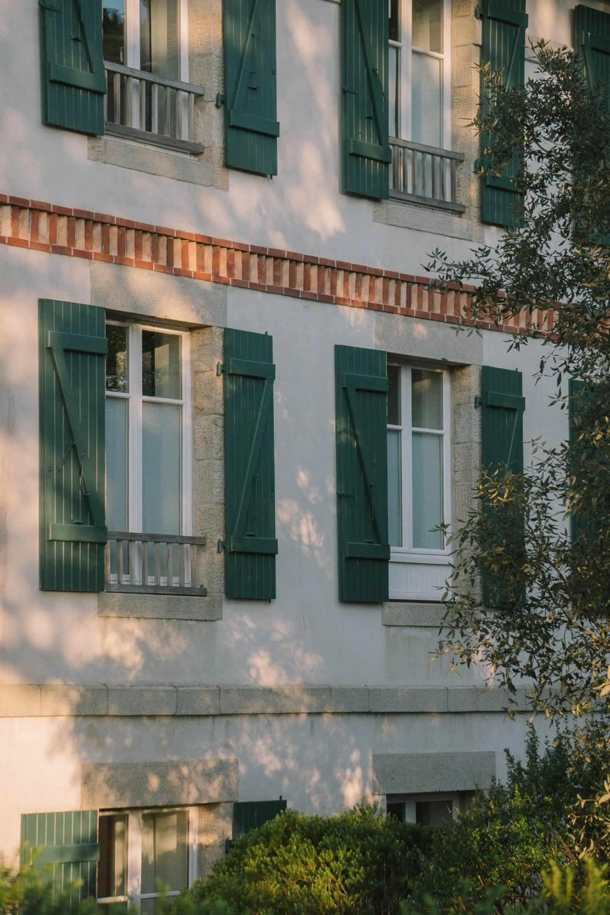 Property building in Villa Tri Men