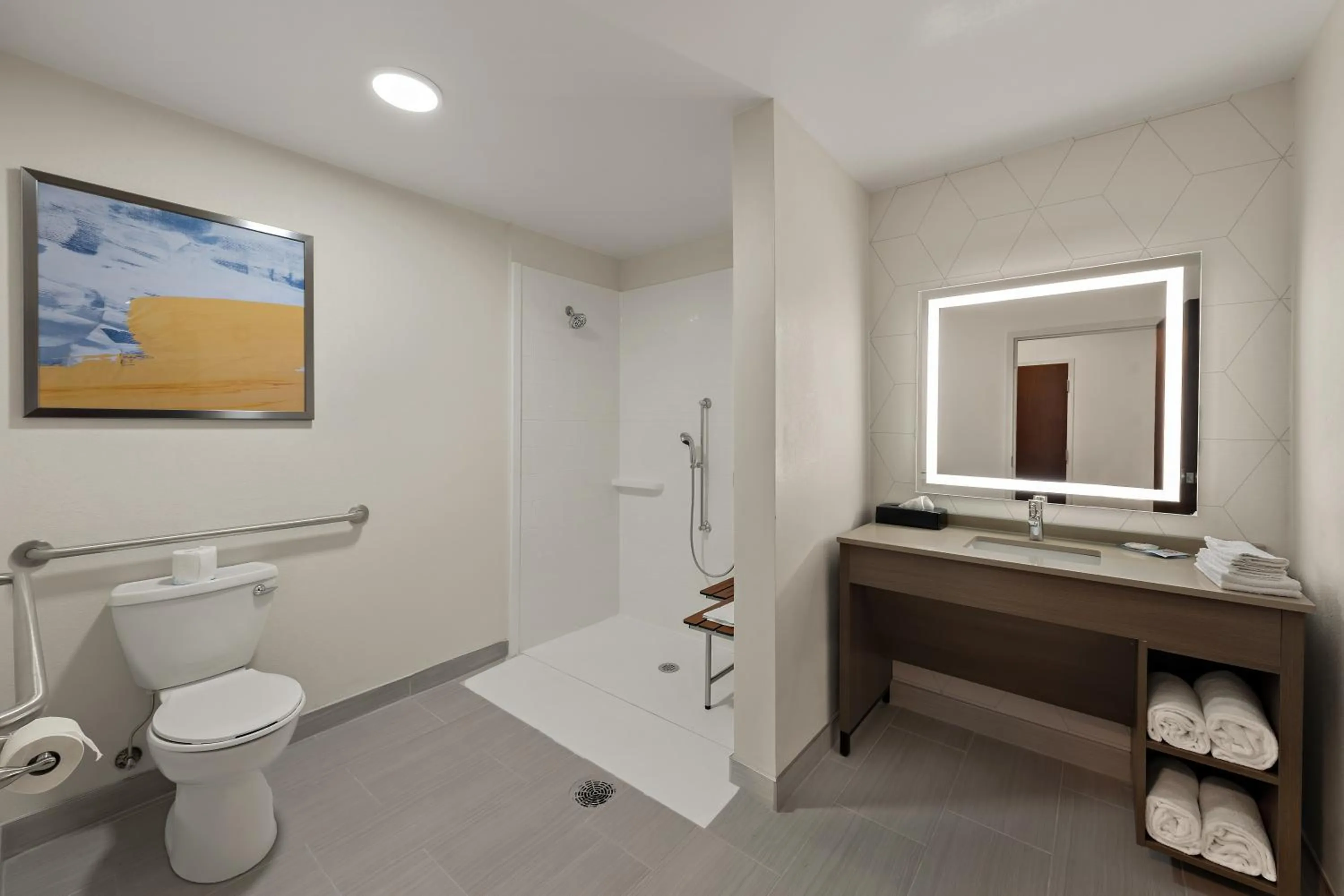 Toilet in Comfort Suites Columbus East Broad