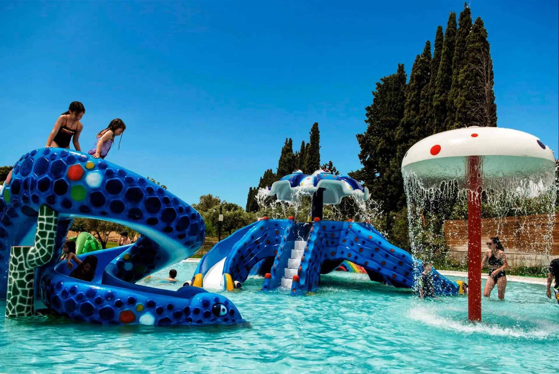 Aqua park in Miramare