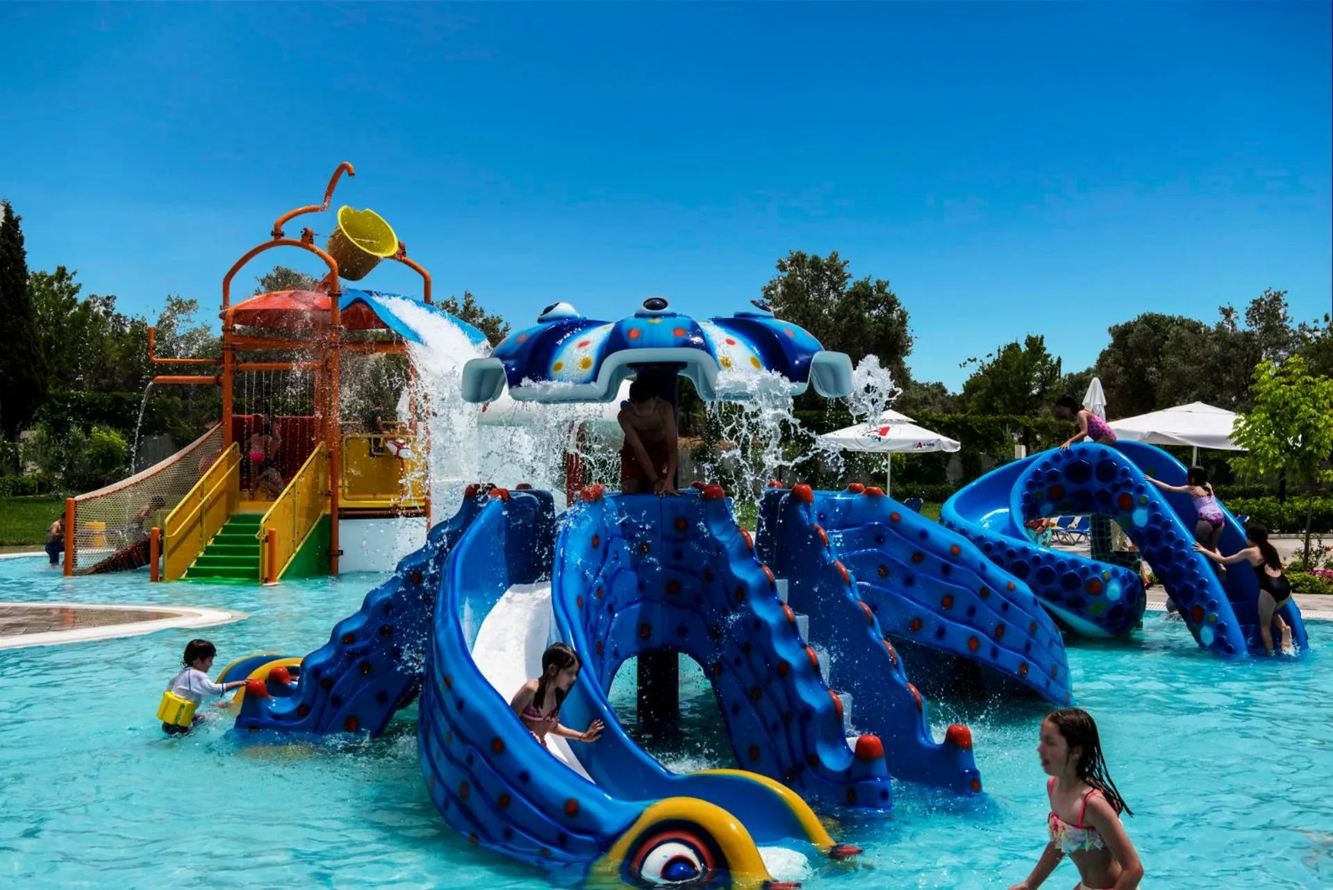Aqua park in Miramare