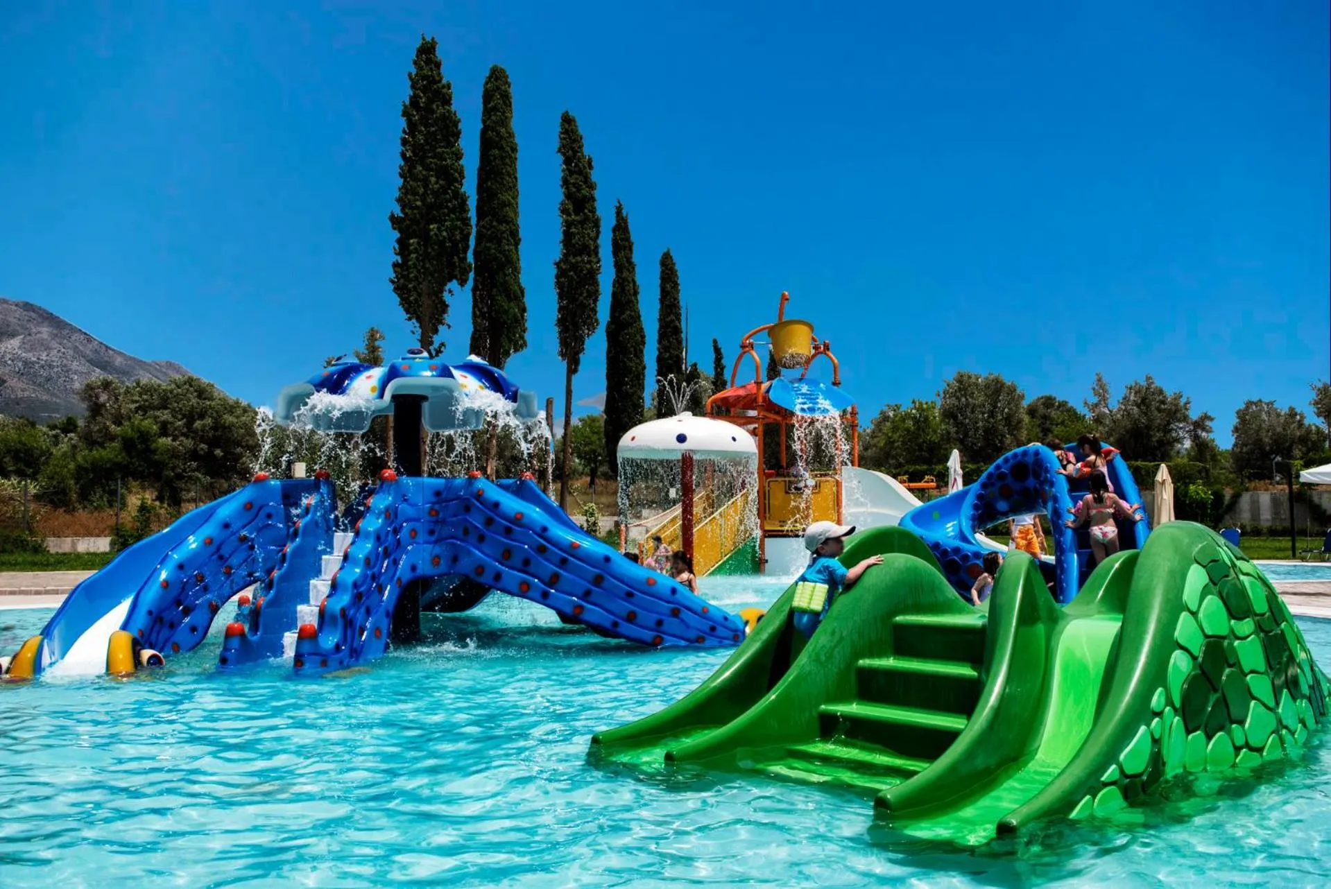 Aqua park in Miramare