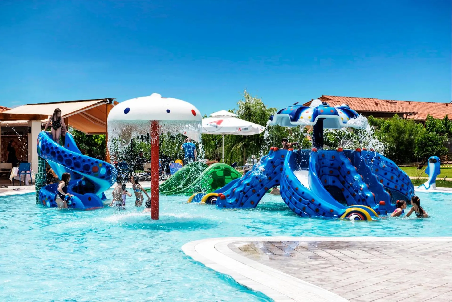 Aqua park in Miramare