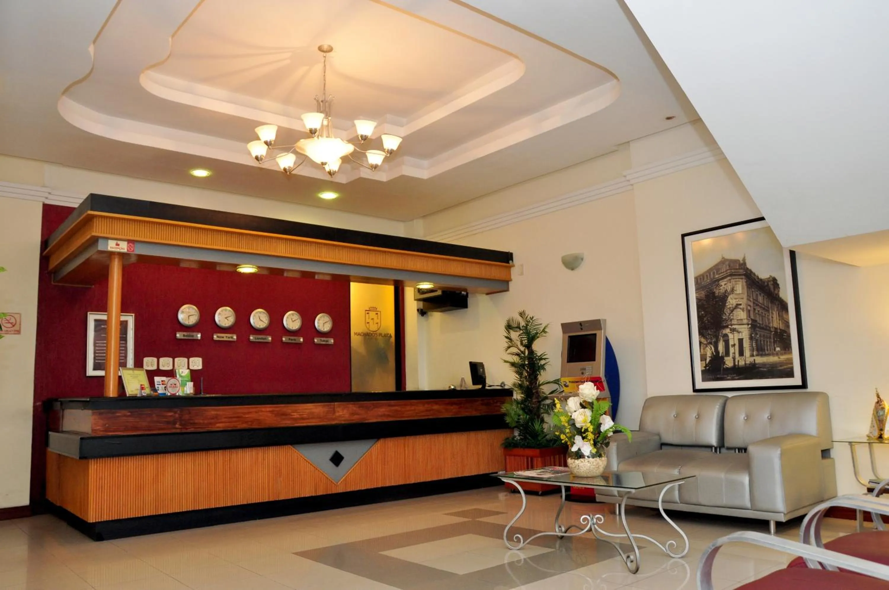 Lobby or reception in Machado´s Plaza Hotel