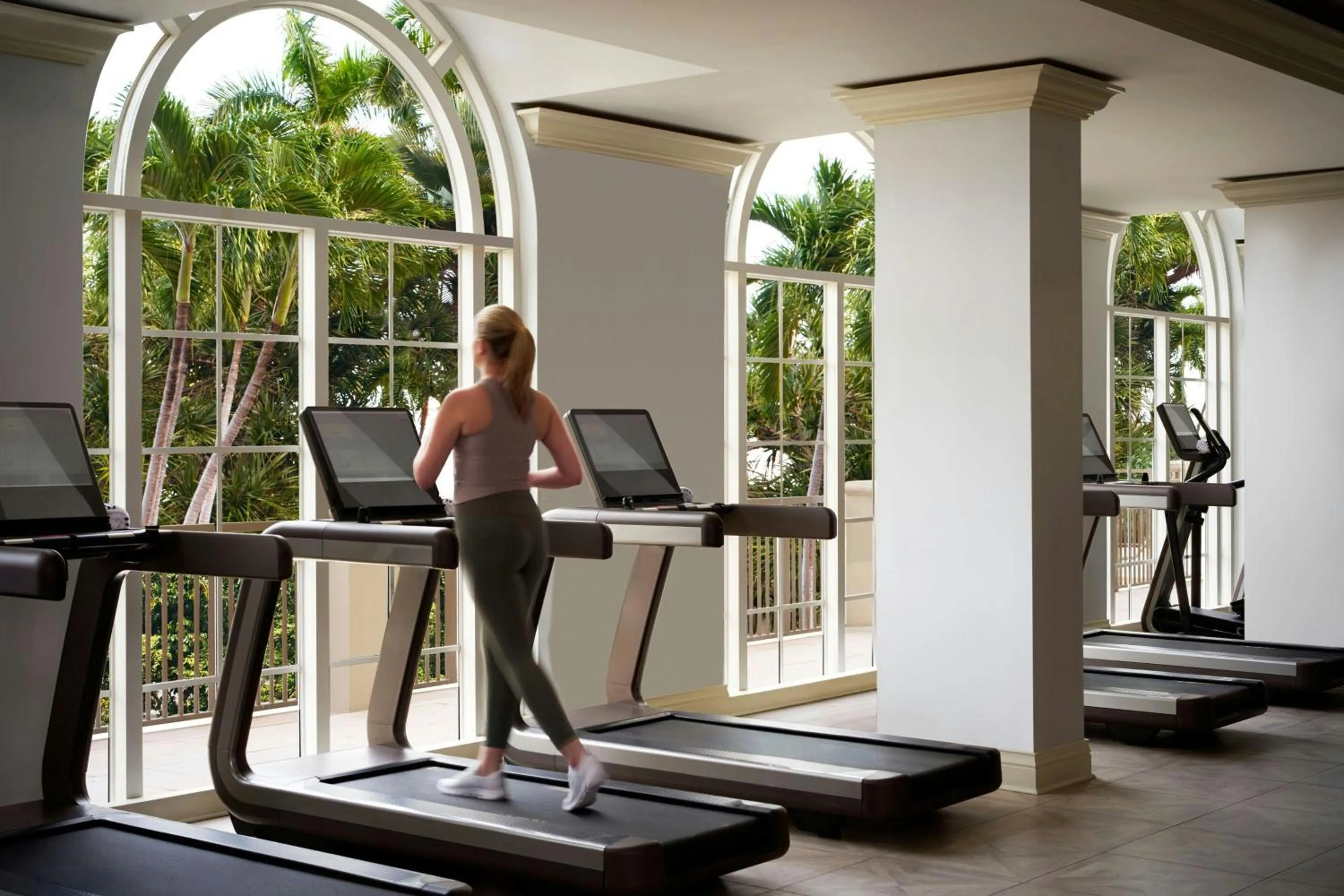 Fitness centre/facilities in The Ritz-Carlton Key Biscayne, Miami