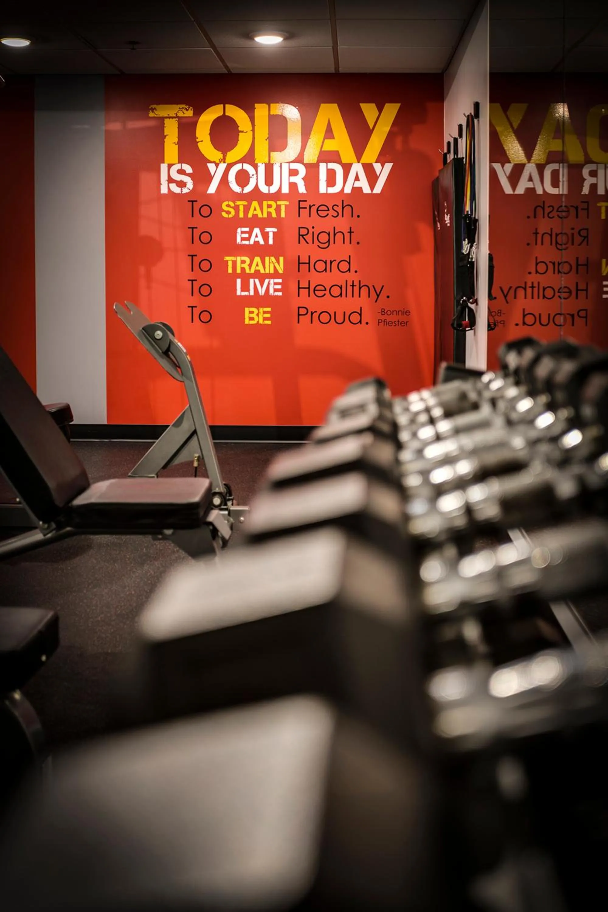 Fitness centre/facilities in Park Town Hotel