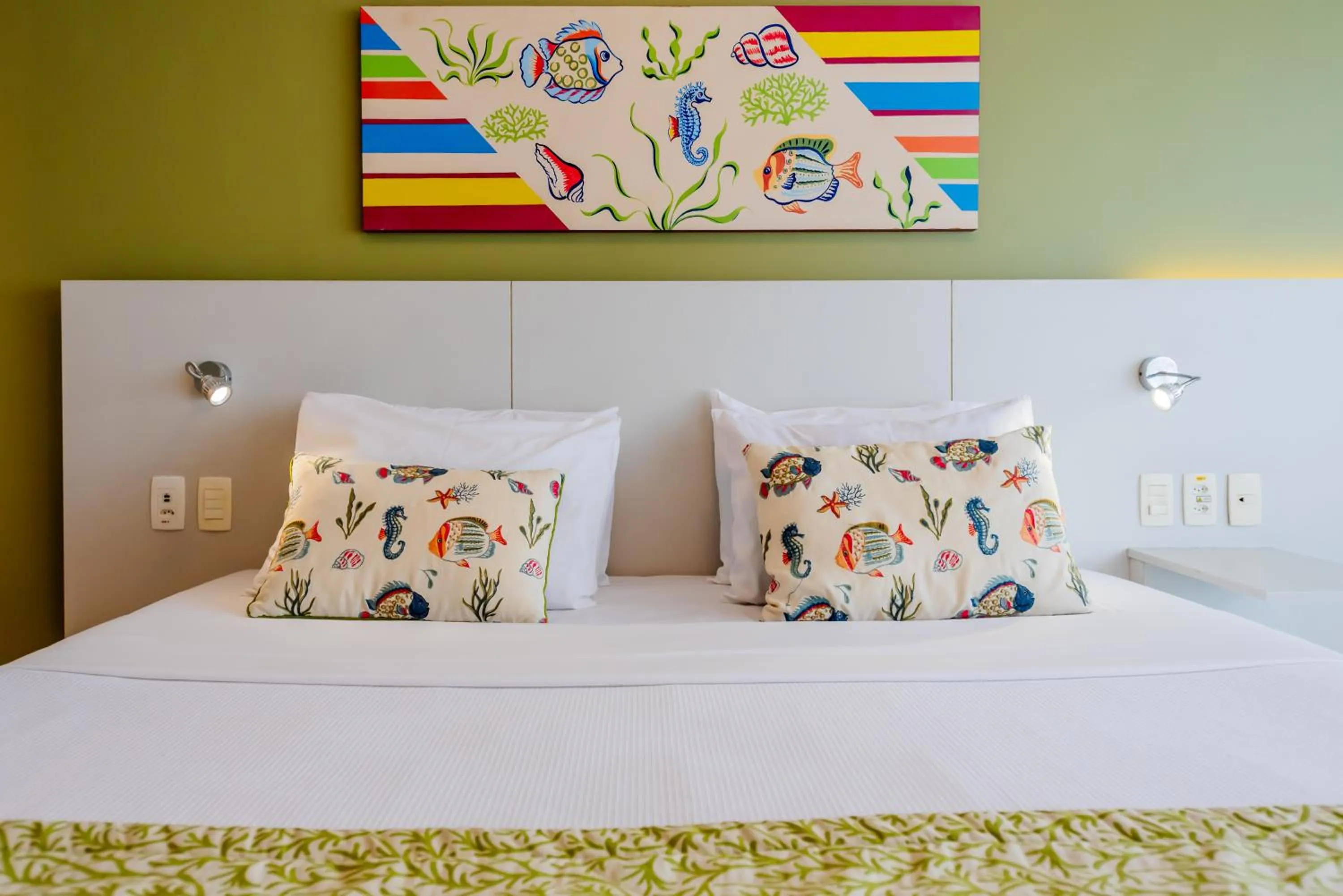 Bed in Bourbon Hotel Fortaleza