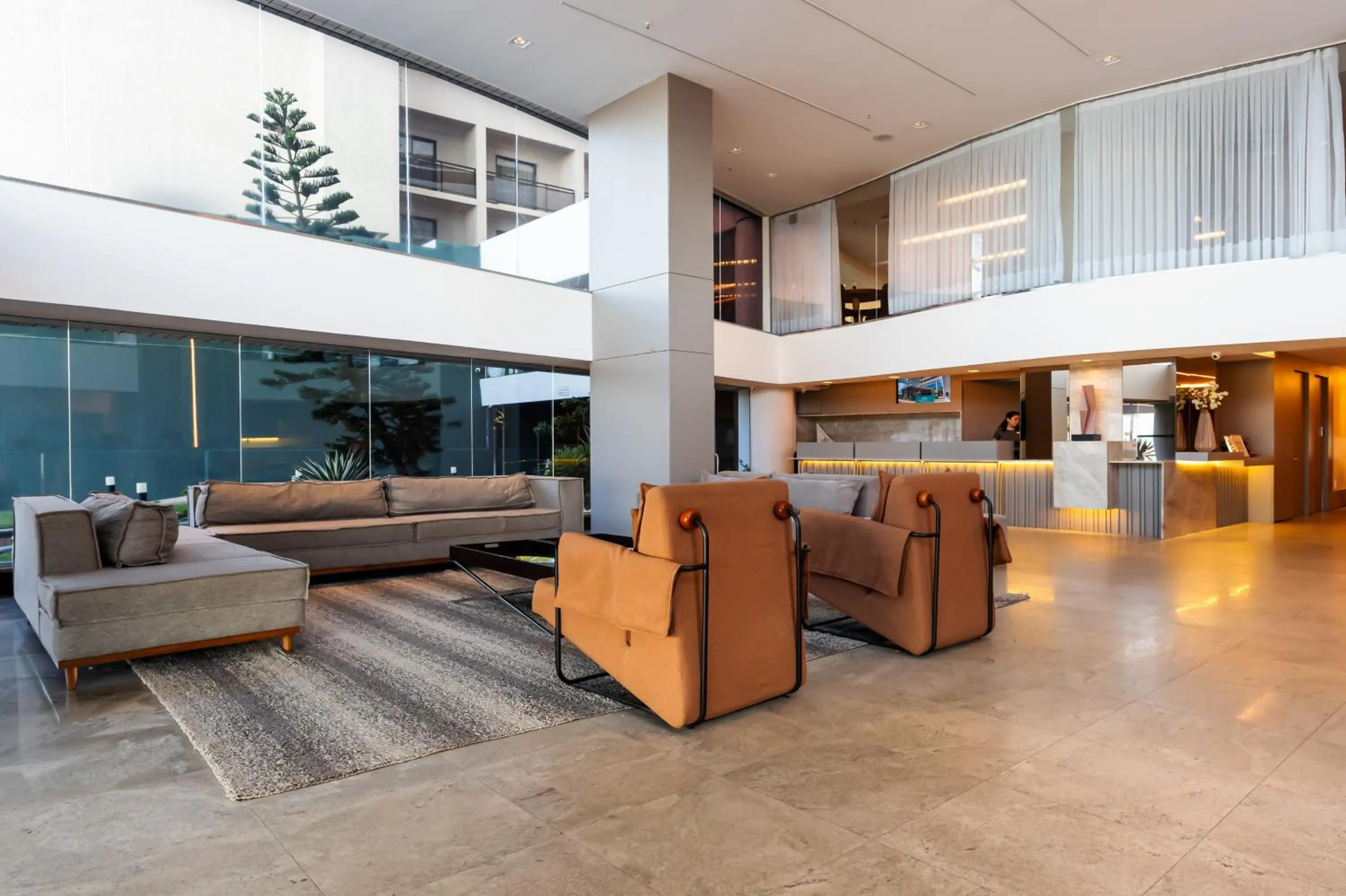 Lobby or reception in Bourbon Hotel Fortaleza