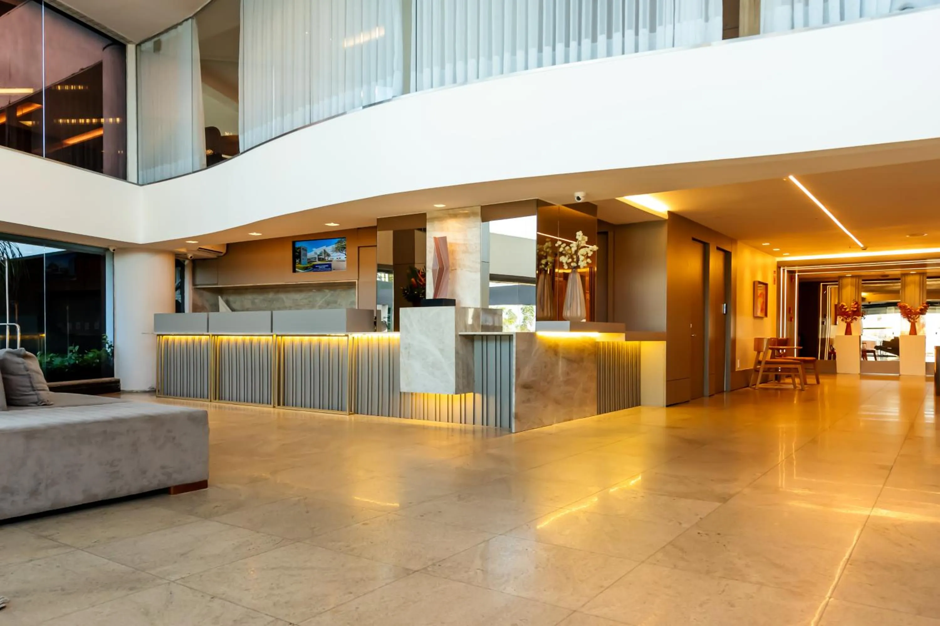 Lobby or reception in Bourbon Hotel Fortaleza