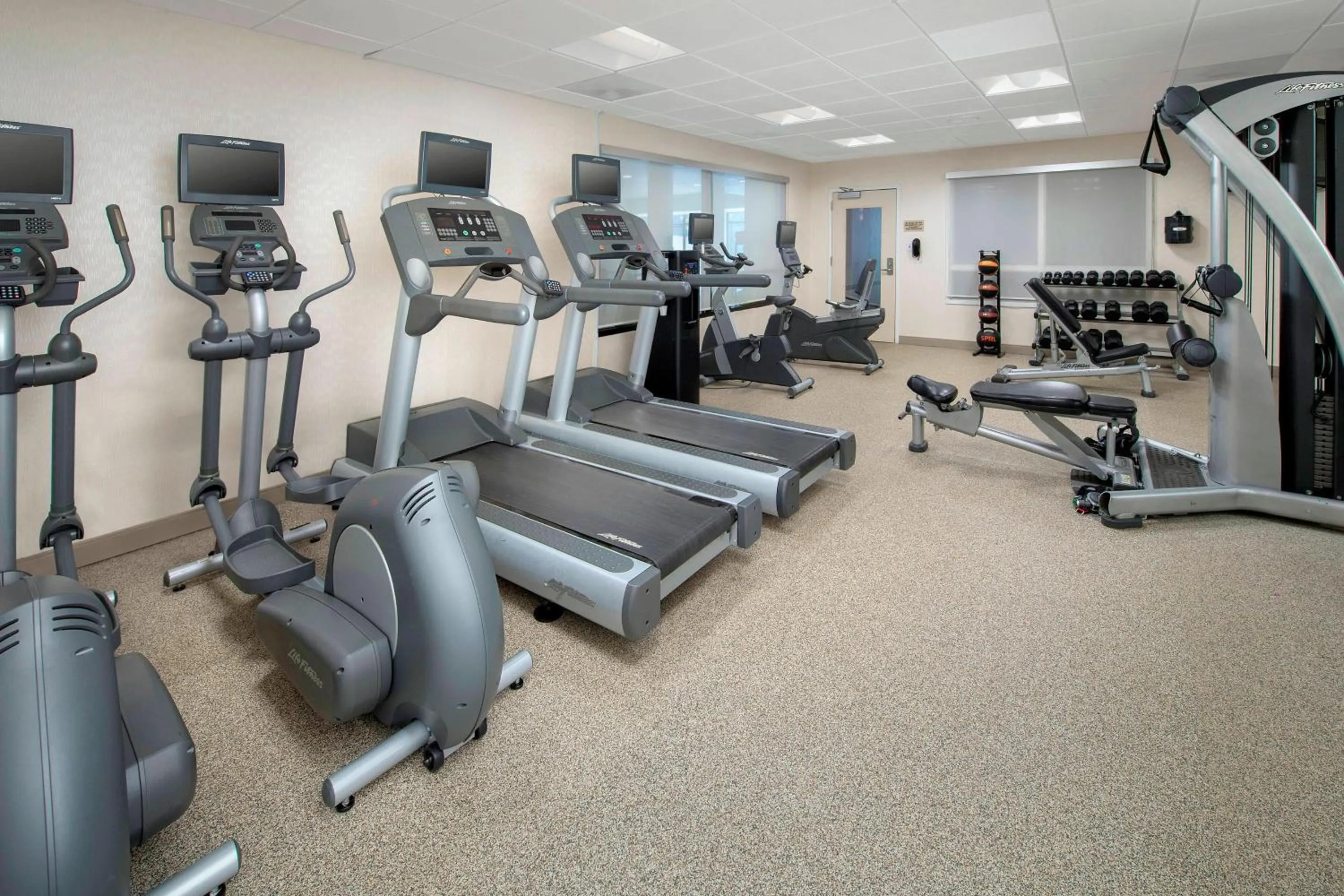 Fitness centre/facilities in SpringHill Suites Alexandria