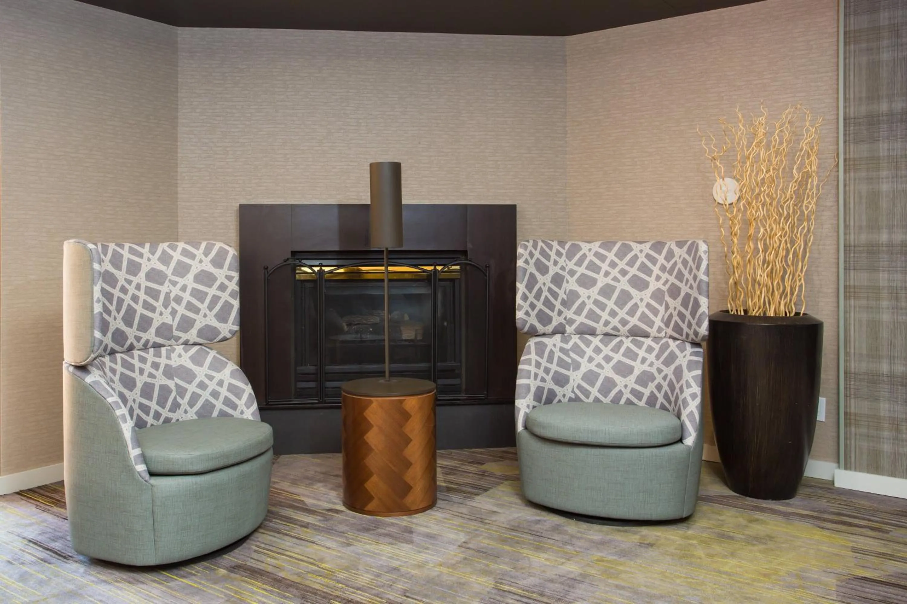 Lobby or reception in Courtyard by Marriott Boston Westborough