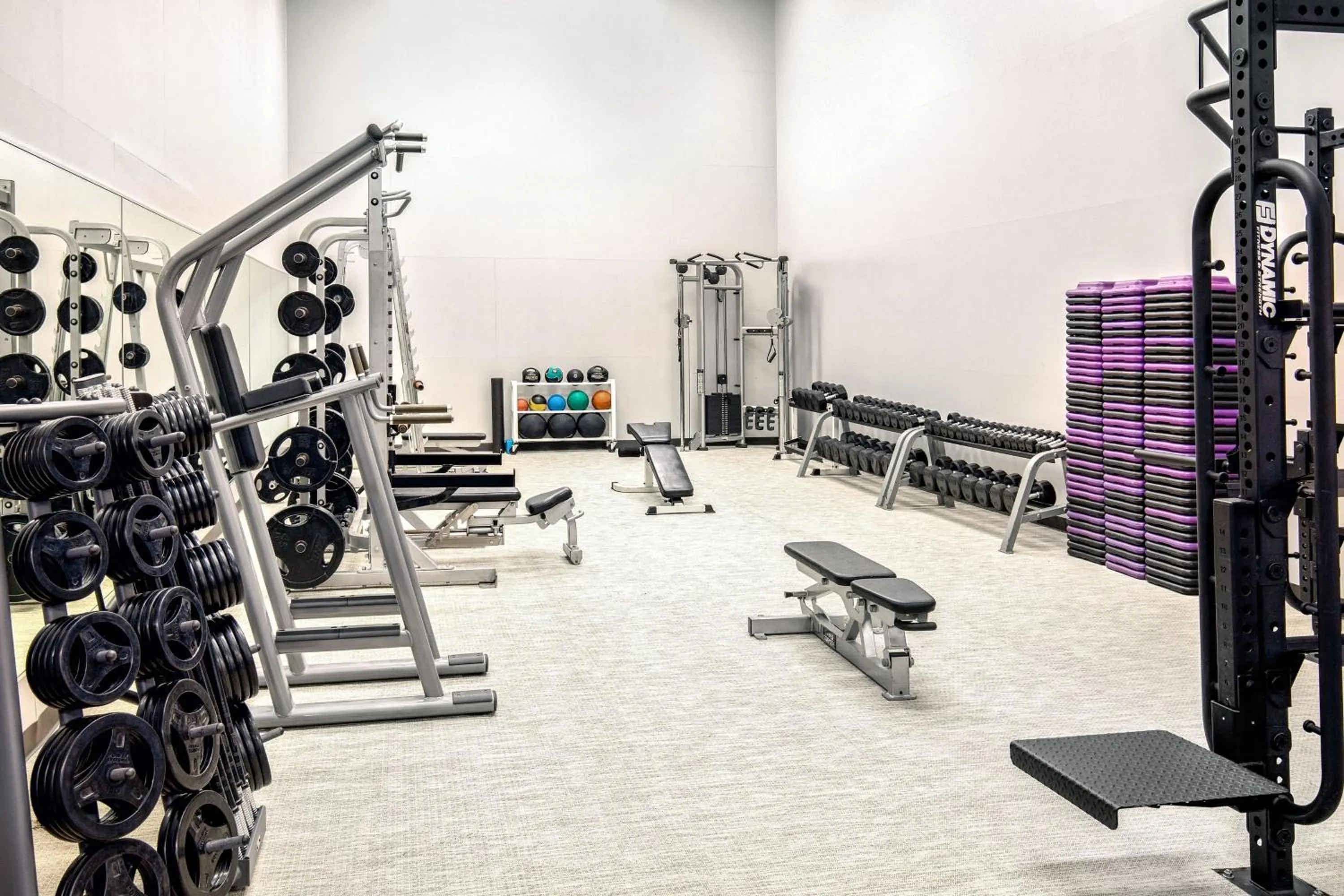 Fitness centre/facilities in Courtyard Boston Marlborough