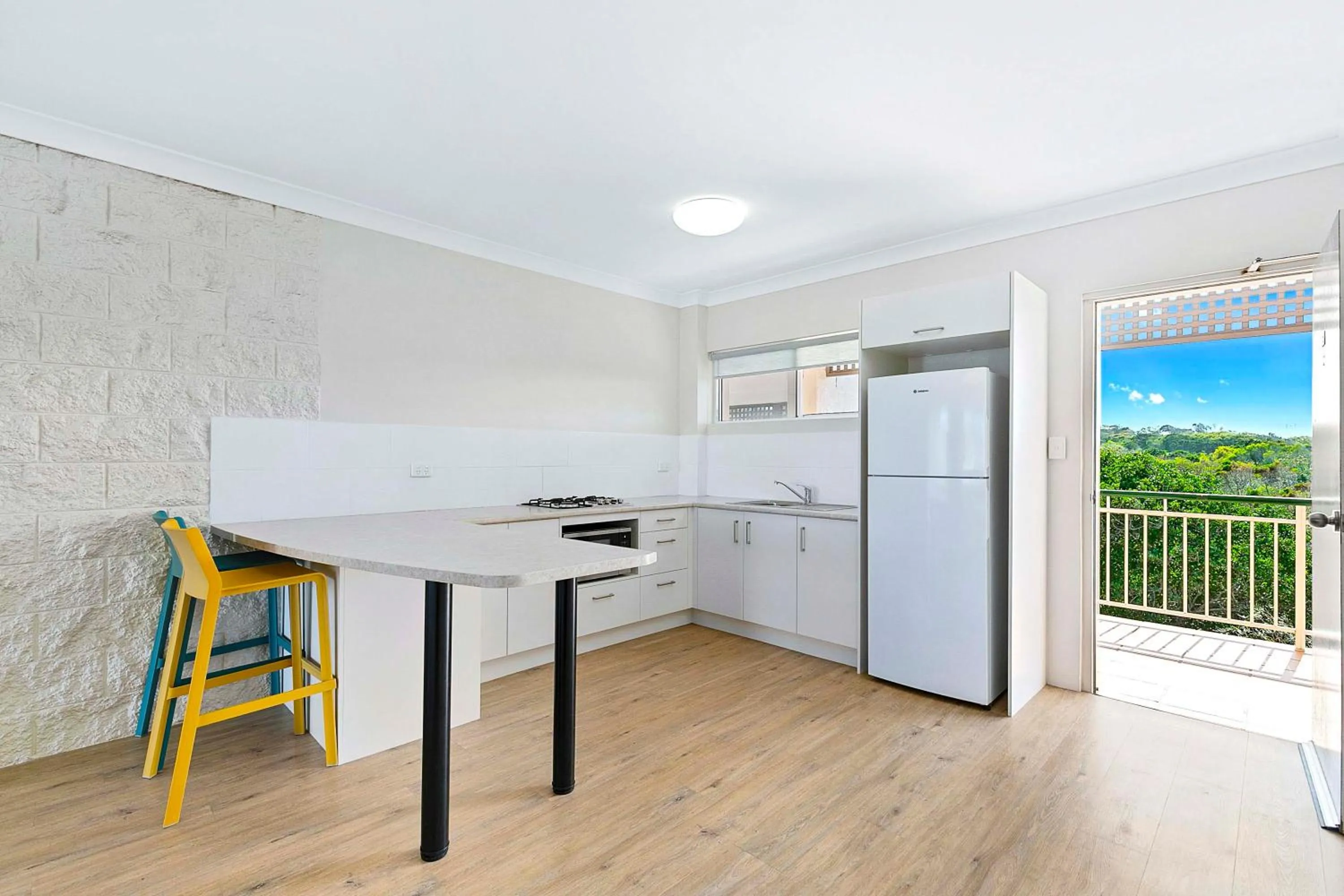 kitchen in K'gari Beach Resort