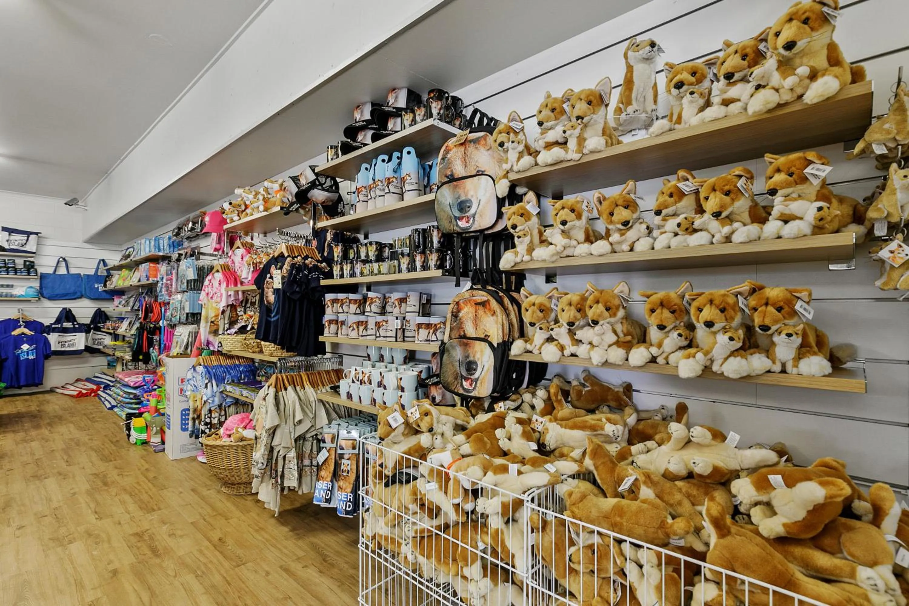 On-site shops in K'gari Beach Resort