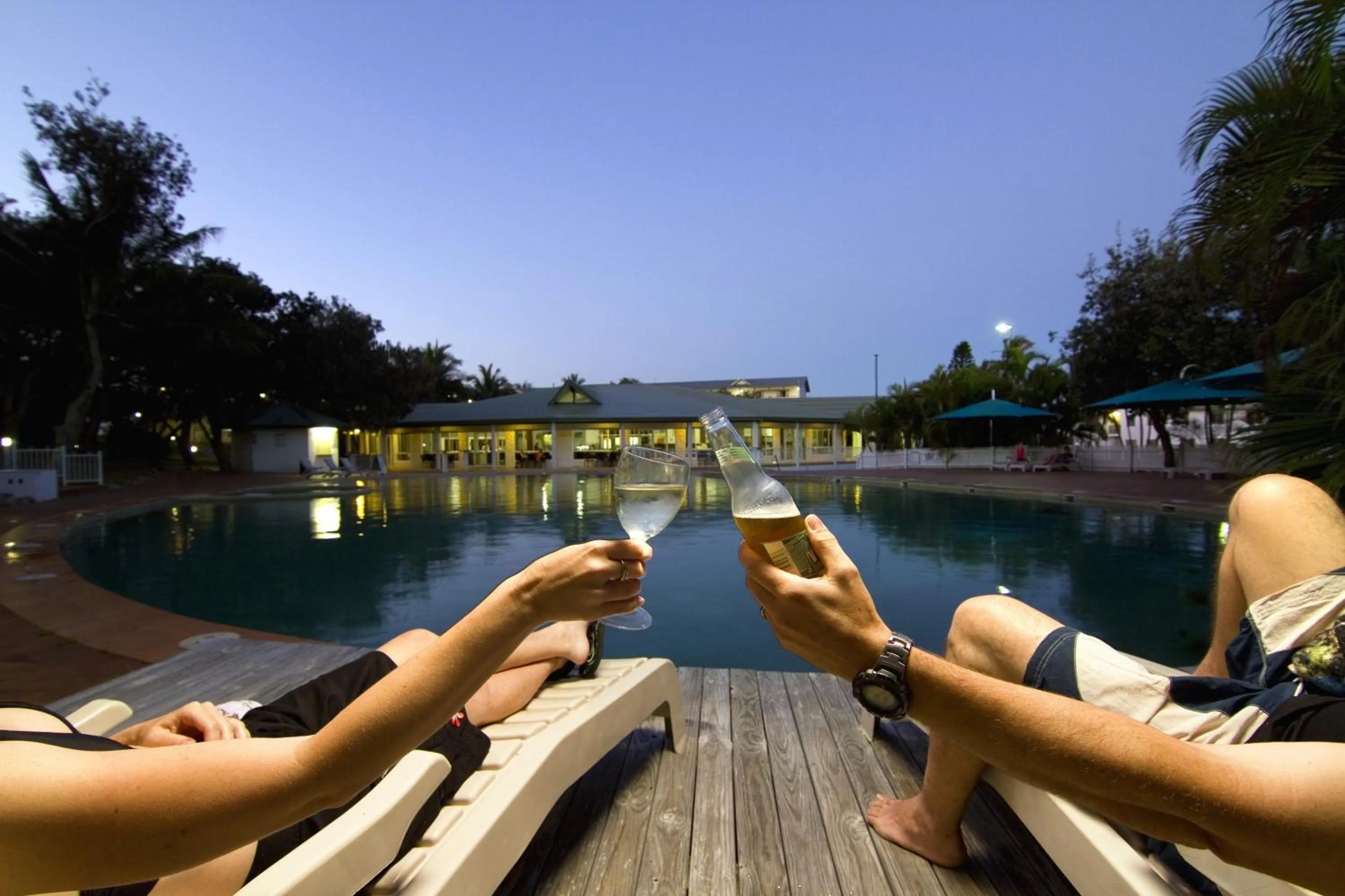 Area and facilities in K'gari Beach Resort