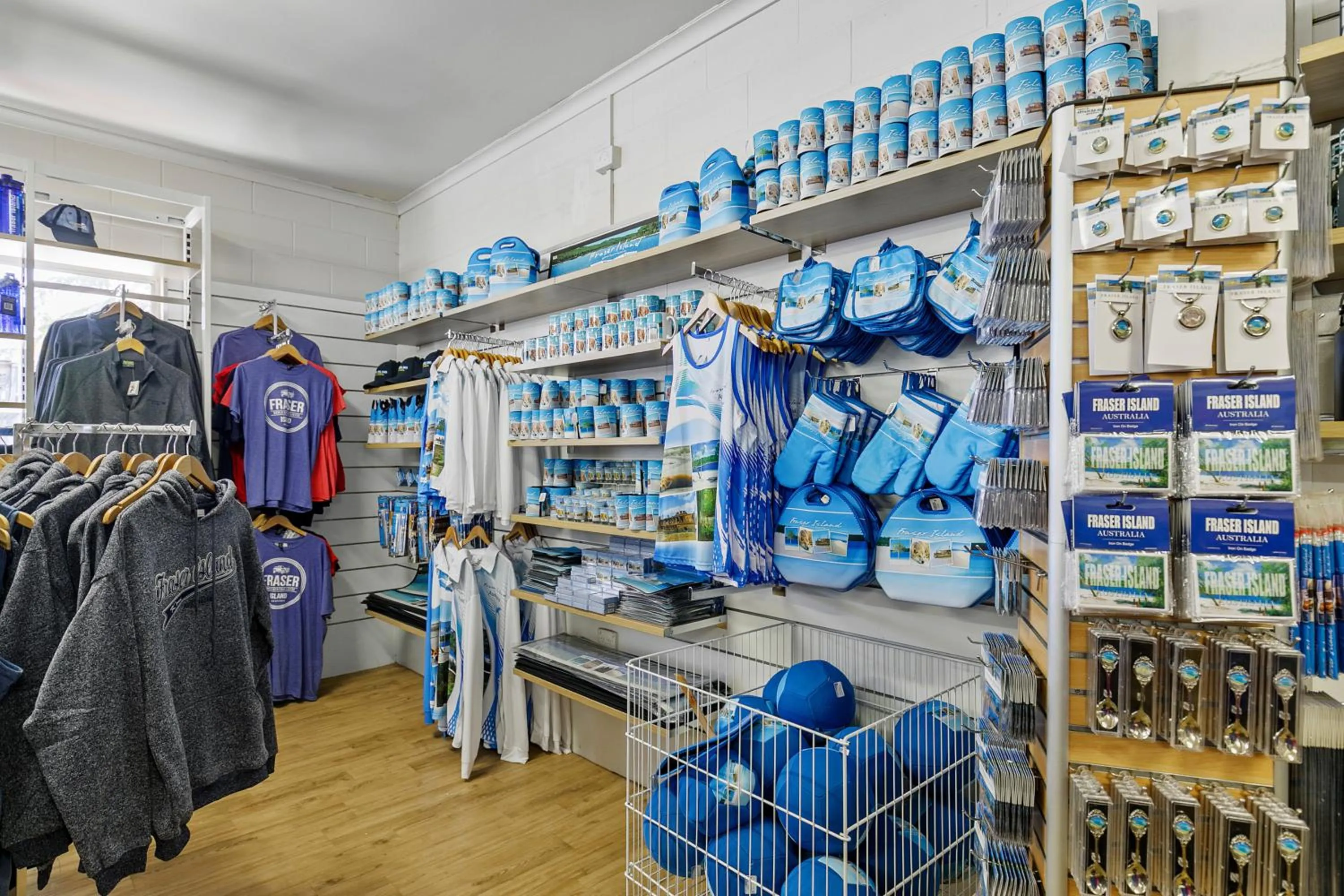 On-site shops in K'gari Beach Resort