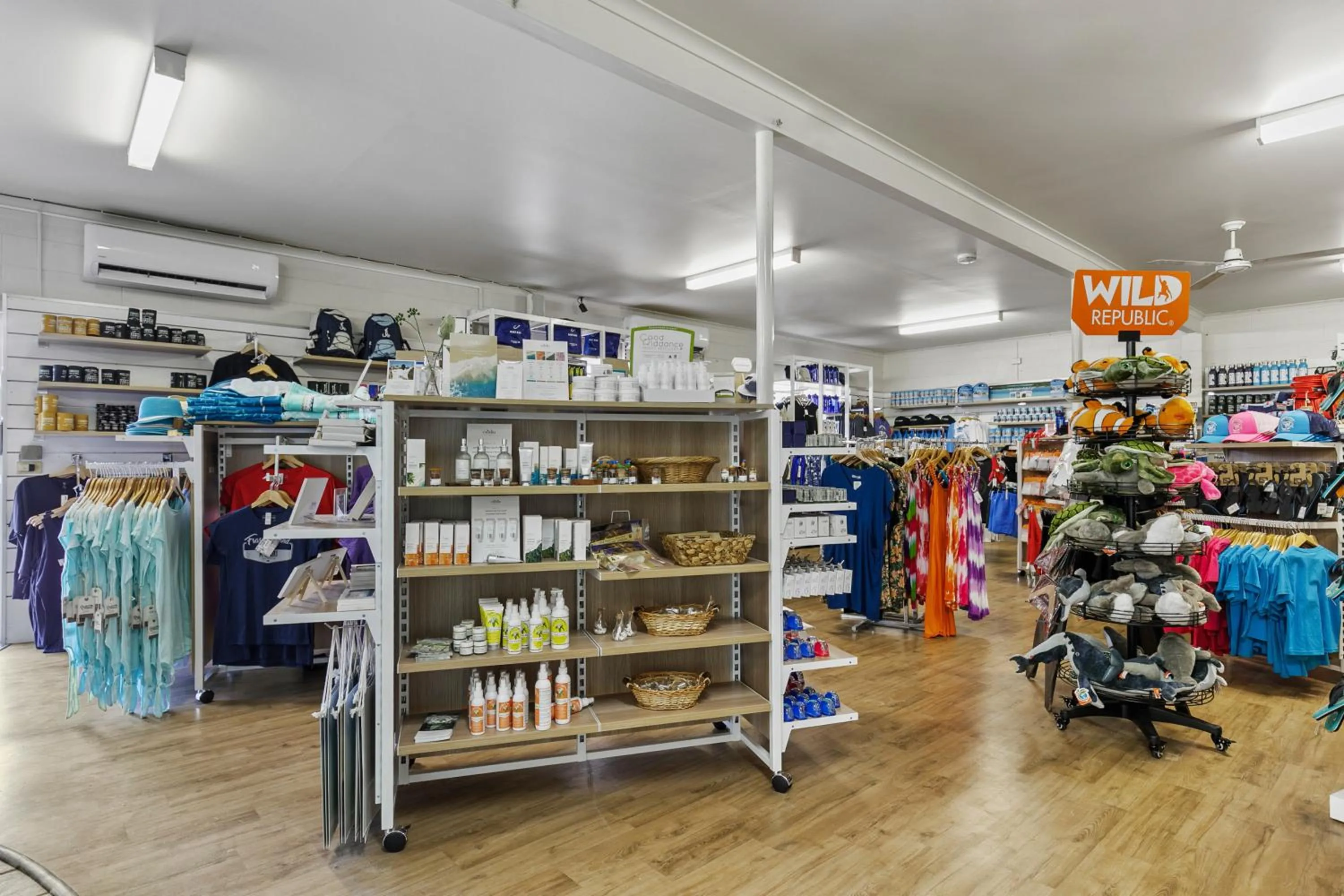 On-site shops in K'gari Beach Resort