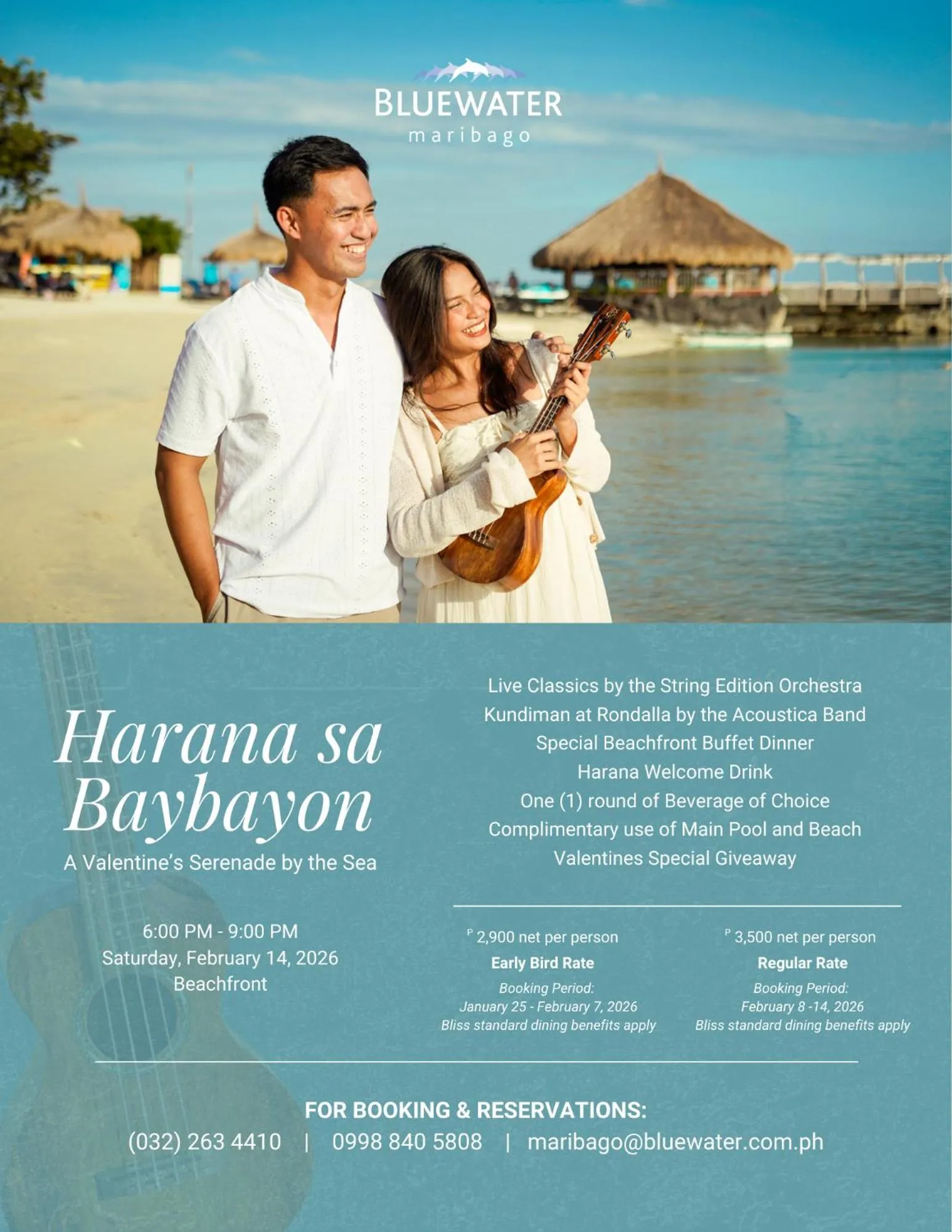 Dinner in Bluewater Maribago Beach Resort