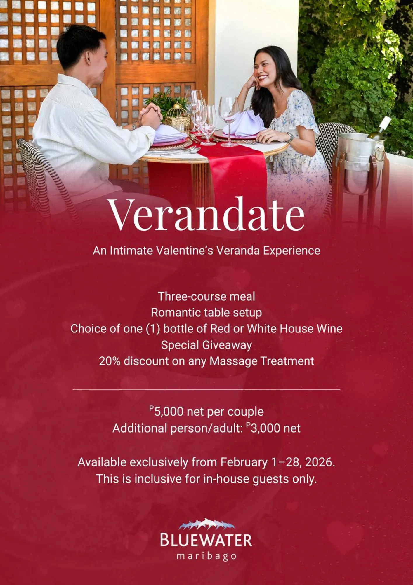 Dinner in Bluewater Maribago Beach Resort