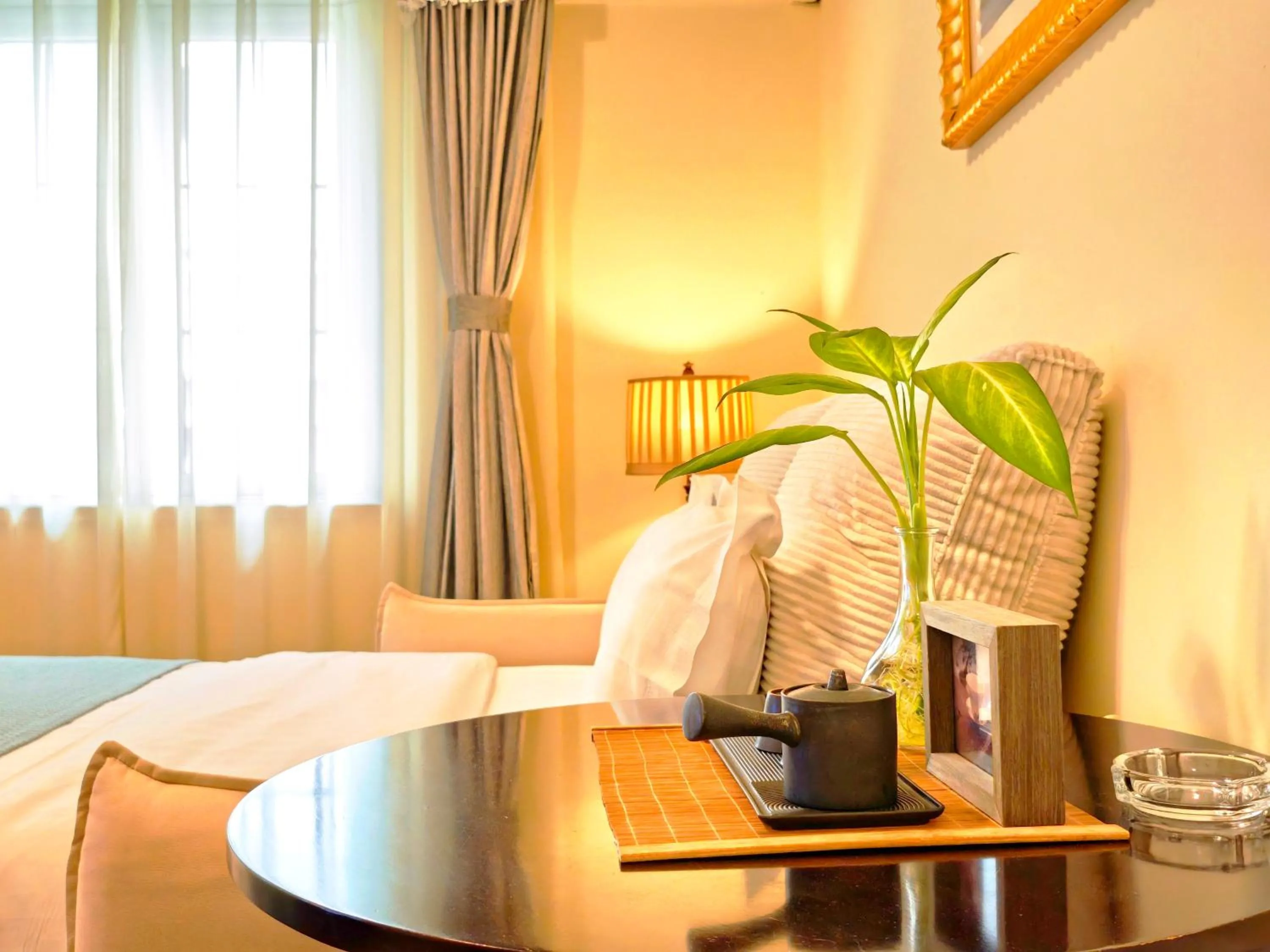 Bed in Ladoll Service Apartments