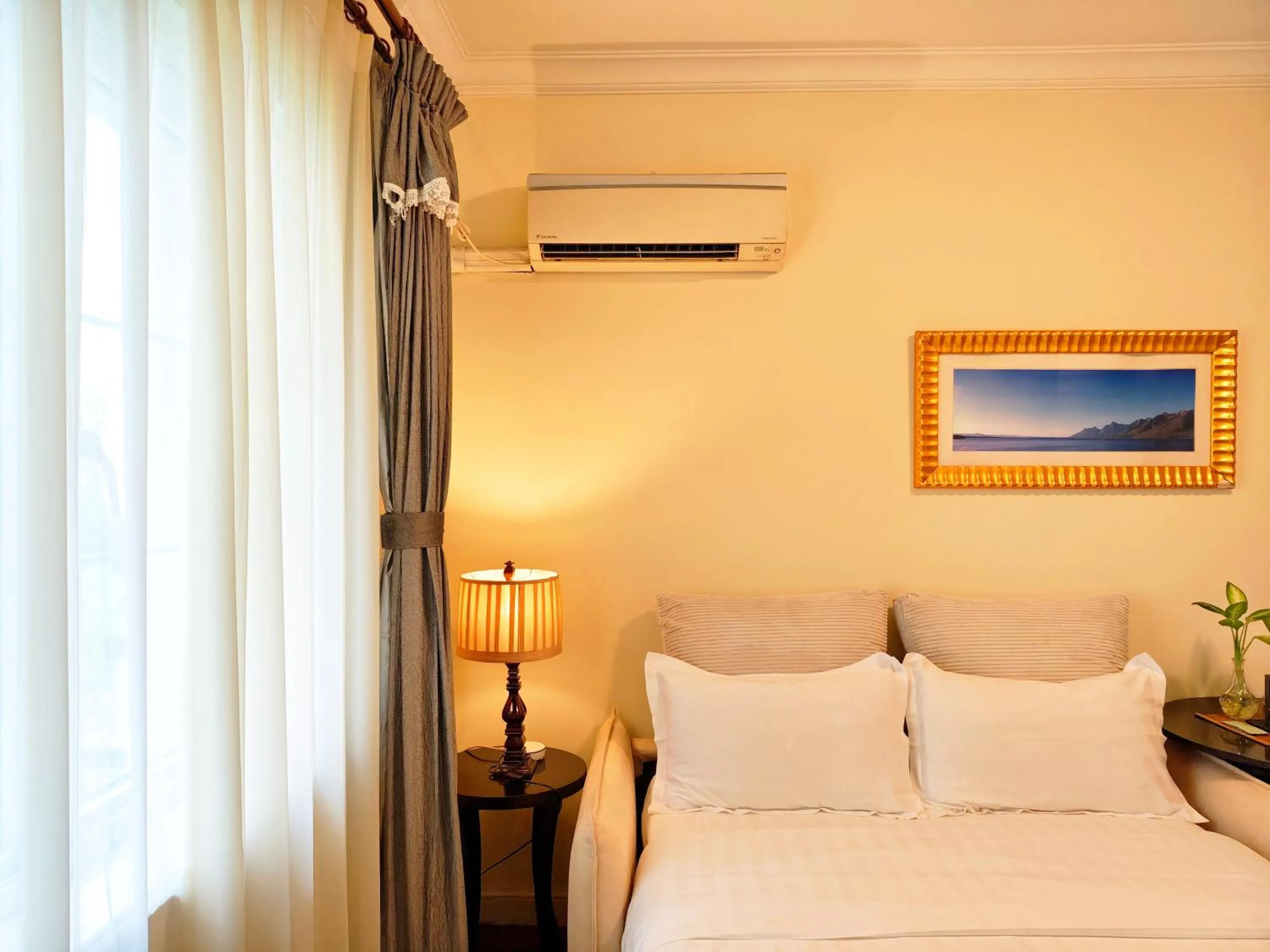 Bed in Ladoll Service Apartments