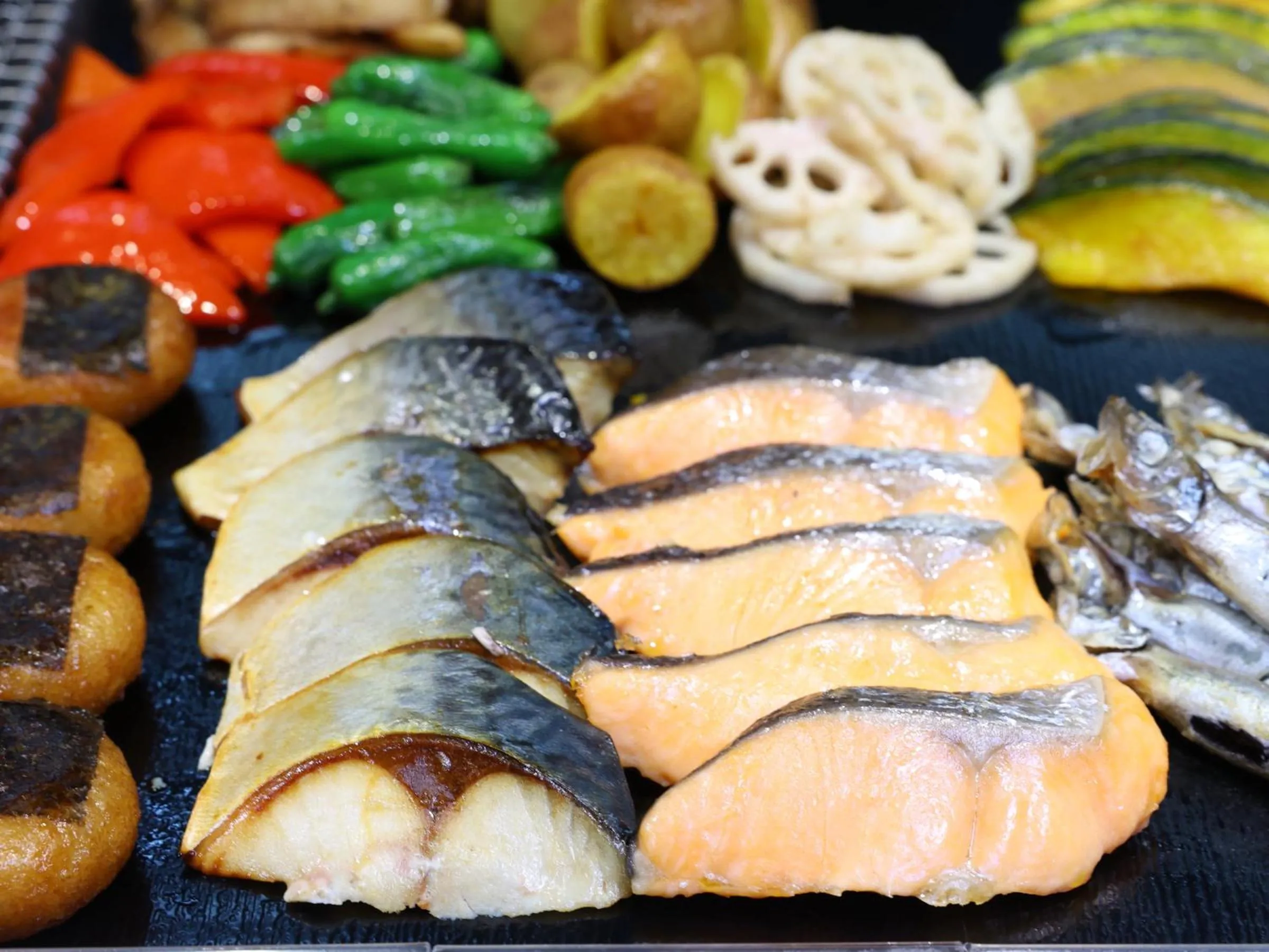 Buffet breakfast in Dormy Inn Premium Sapporo