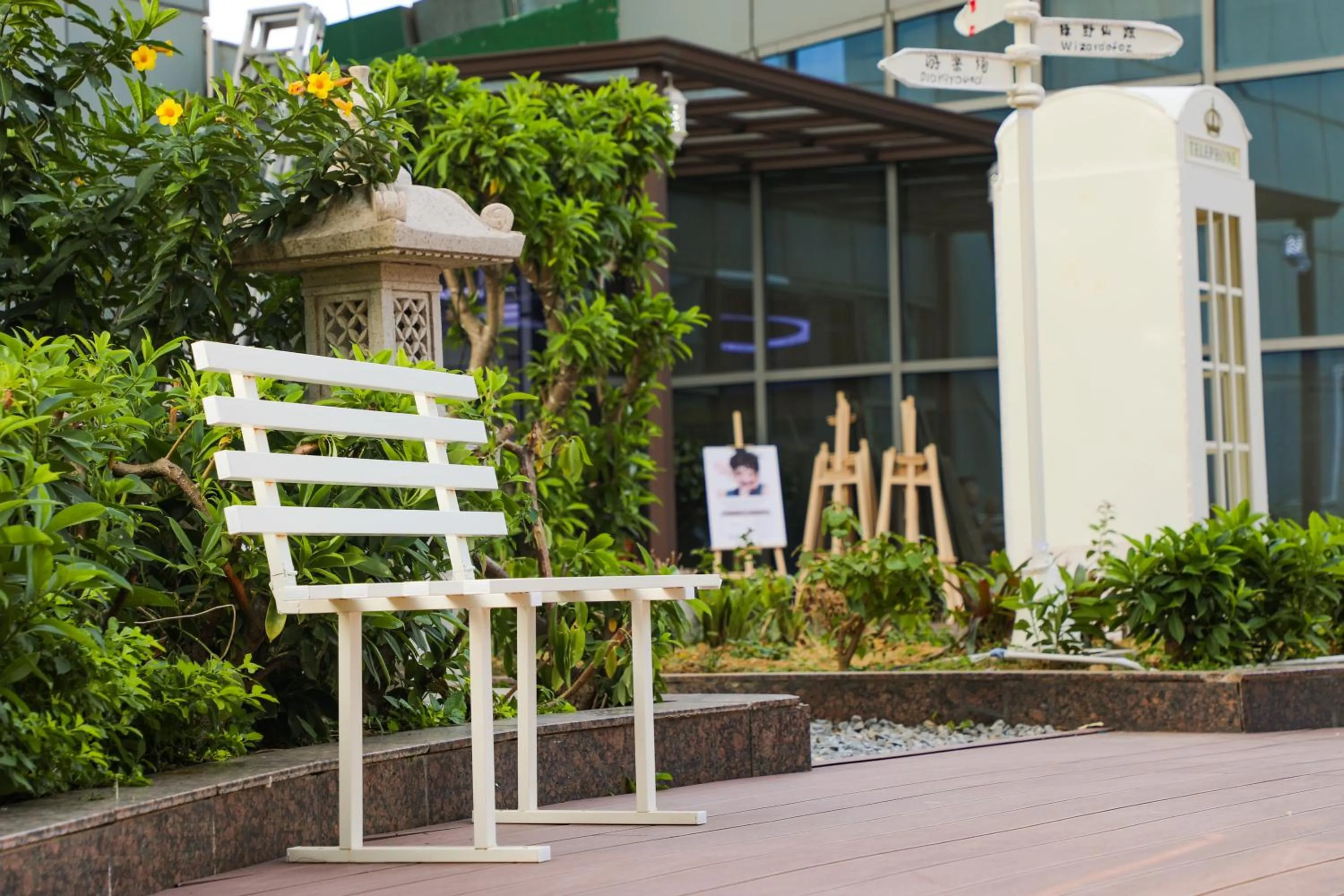 Balcony/Terrace in Nanning Marriott Hotel