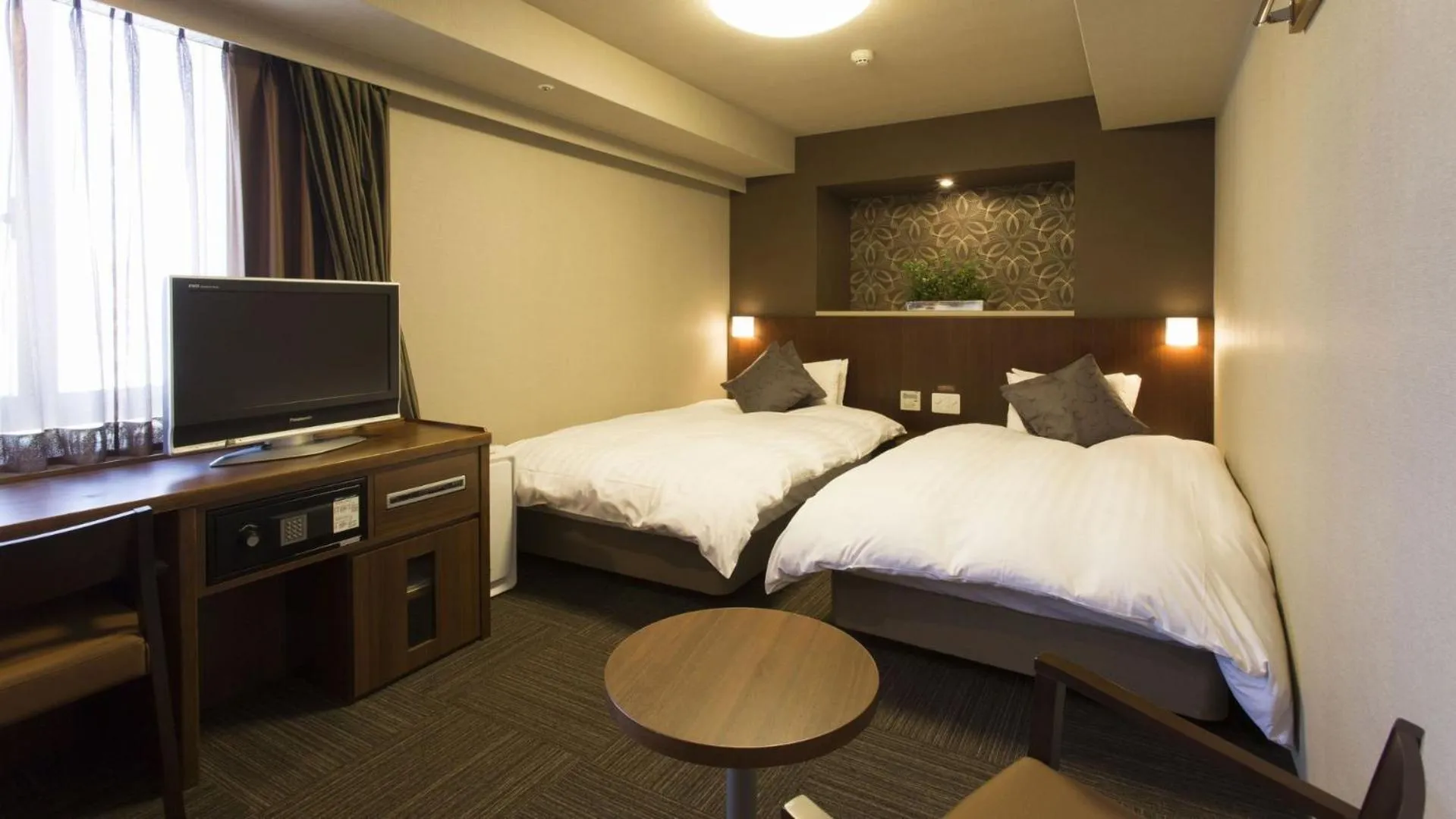 Bed in Dormy Inn Kumamoto Natural Hot Spring