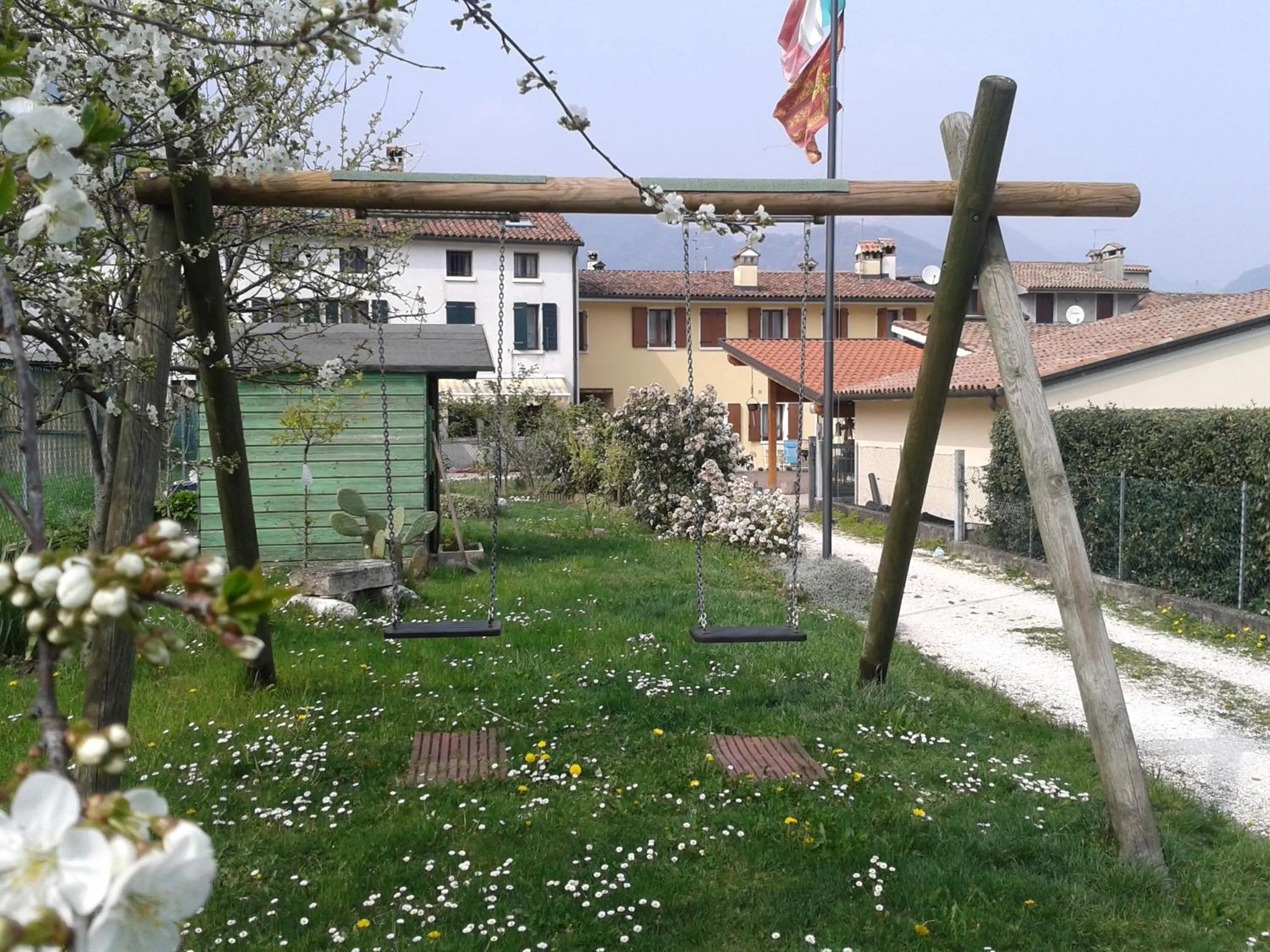 Garden in B&B Casa Francesca