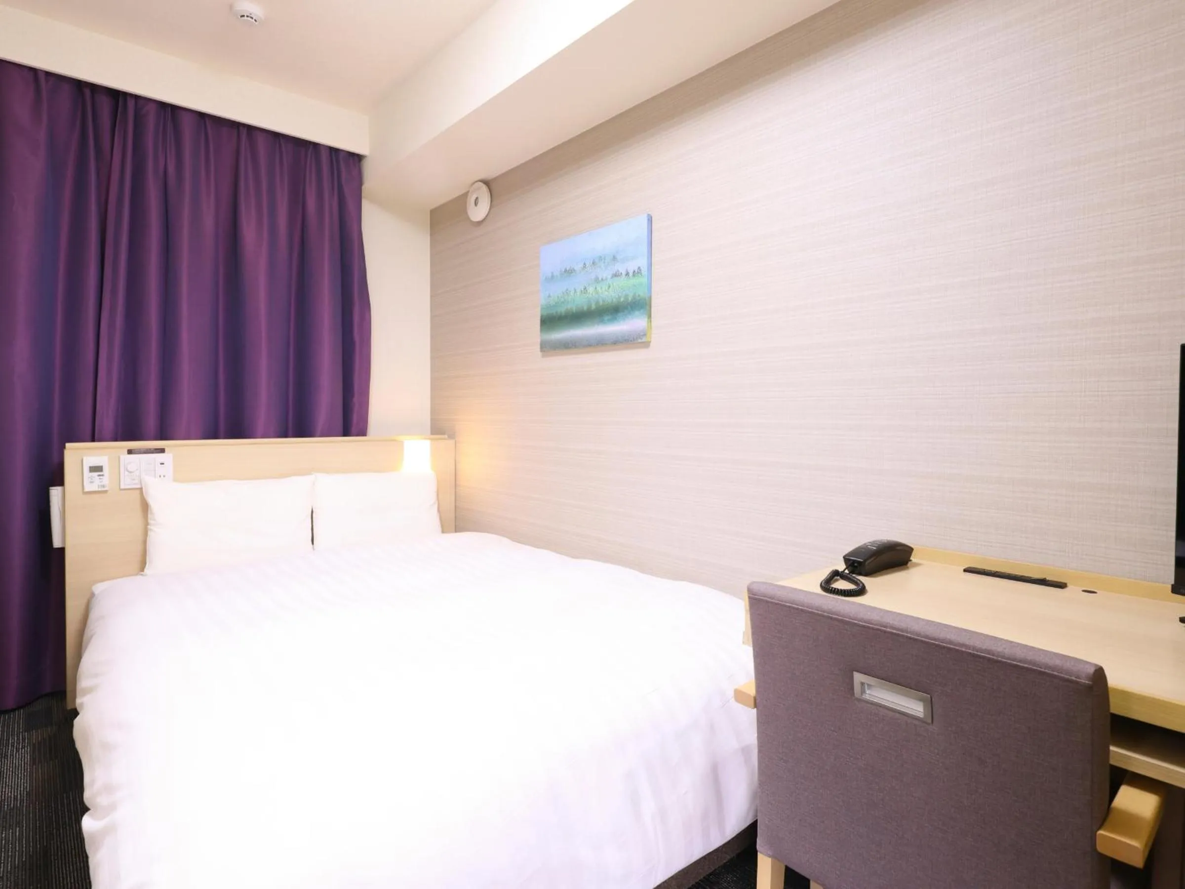 Photo of the whole room, Bed in Dormy Inn Sapporo Annex