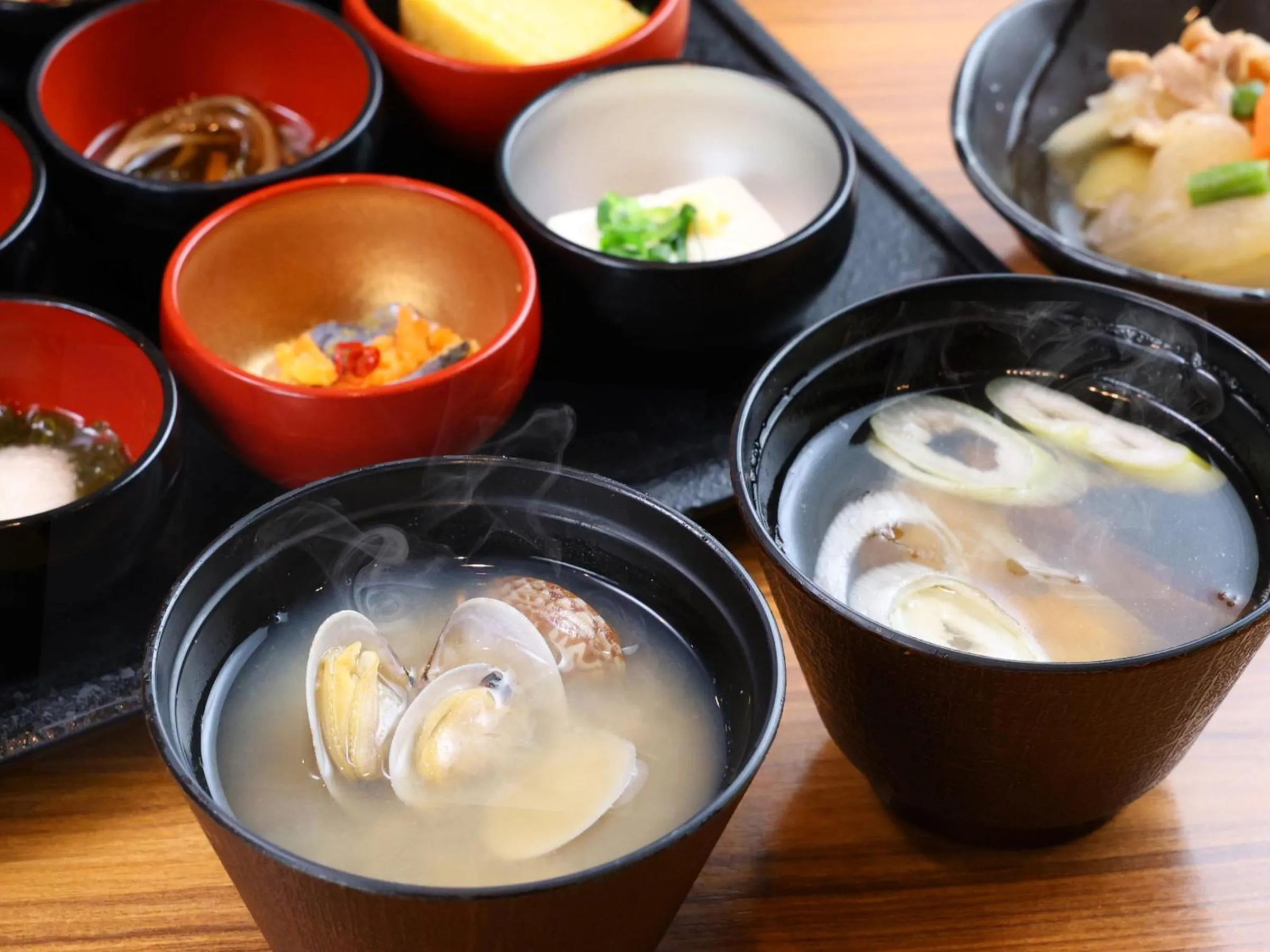 Buffet breakfast in Dormy Inn Sapporo Annex