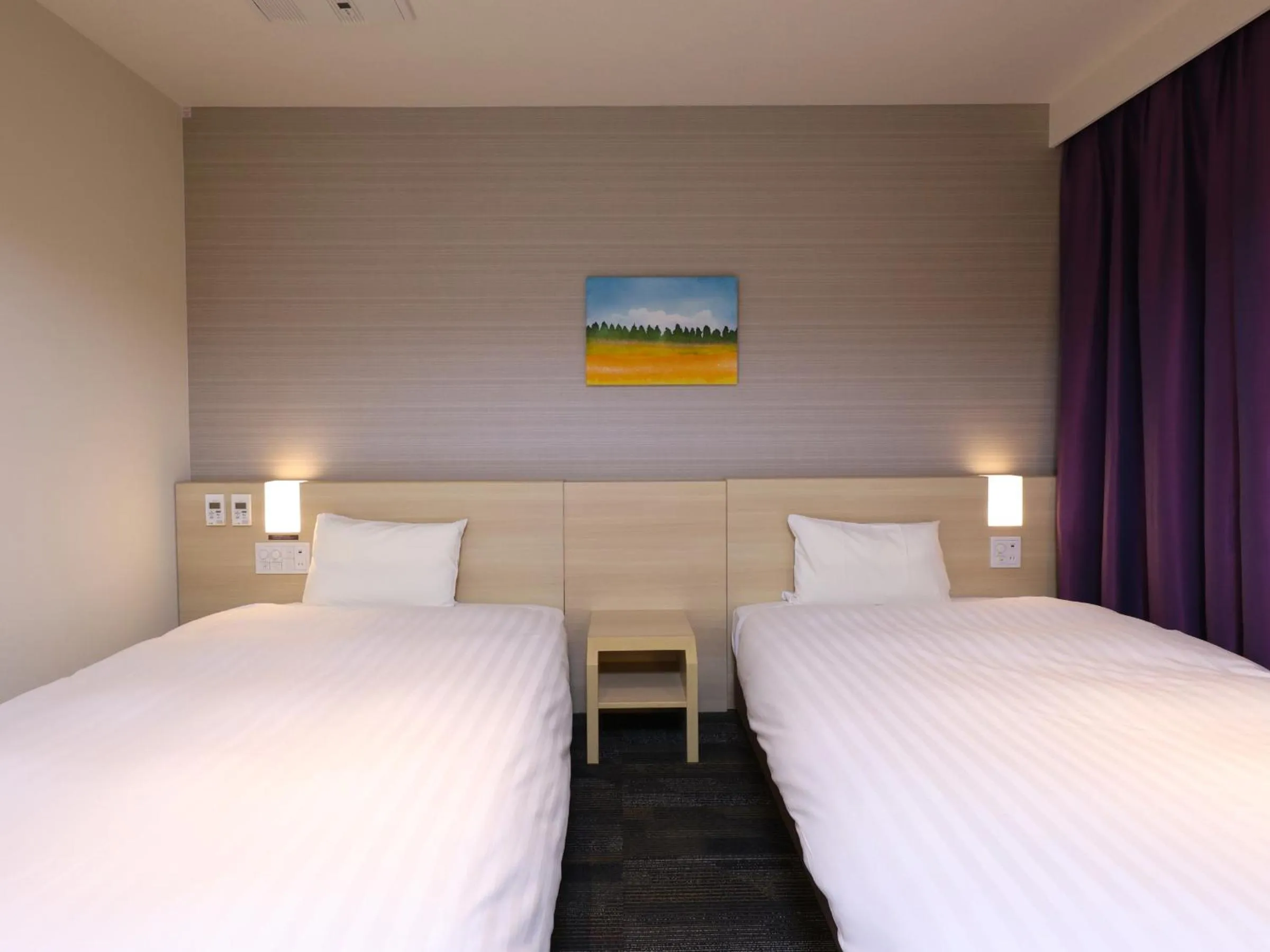 Photo of the whole room, Bed in Dormy Inn Sapporo Annex