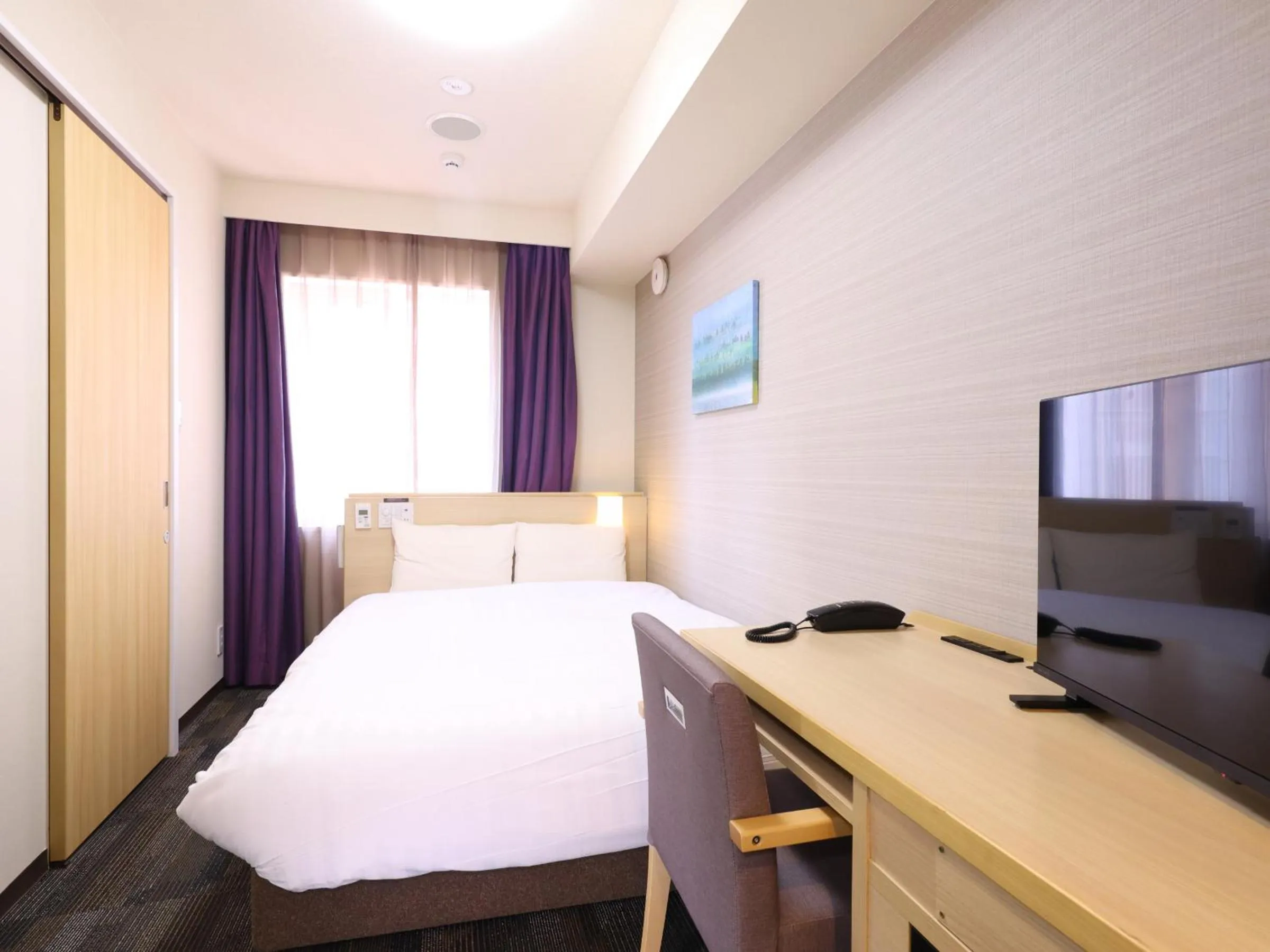 Photo of the whole room, Bed in Dormy Inn Sapporo Annex