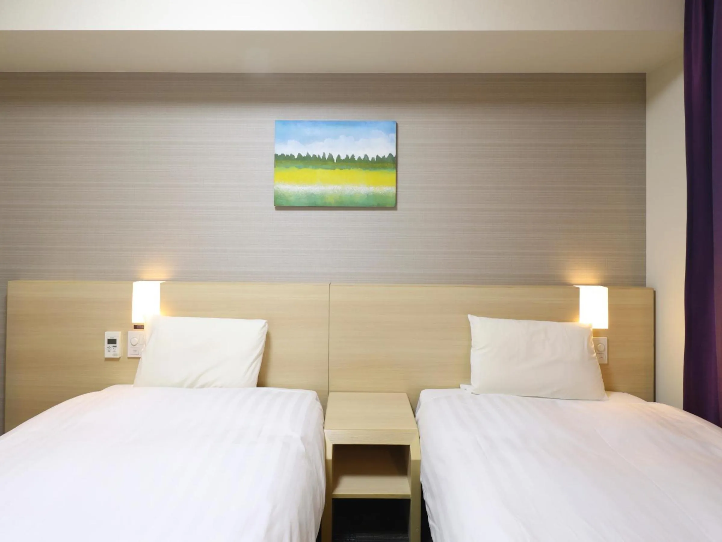 Photo of the whole room, Bed in Dormy Inn Sapporo Annex