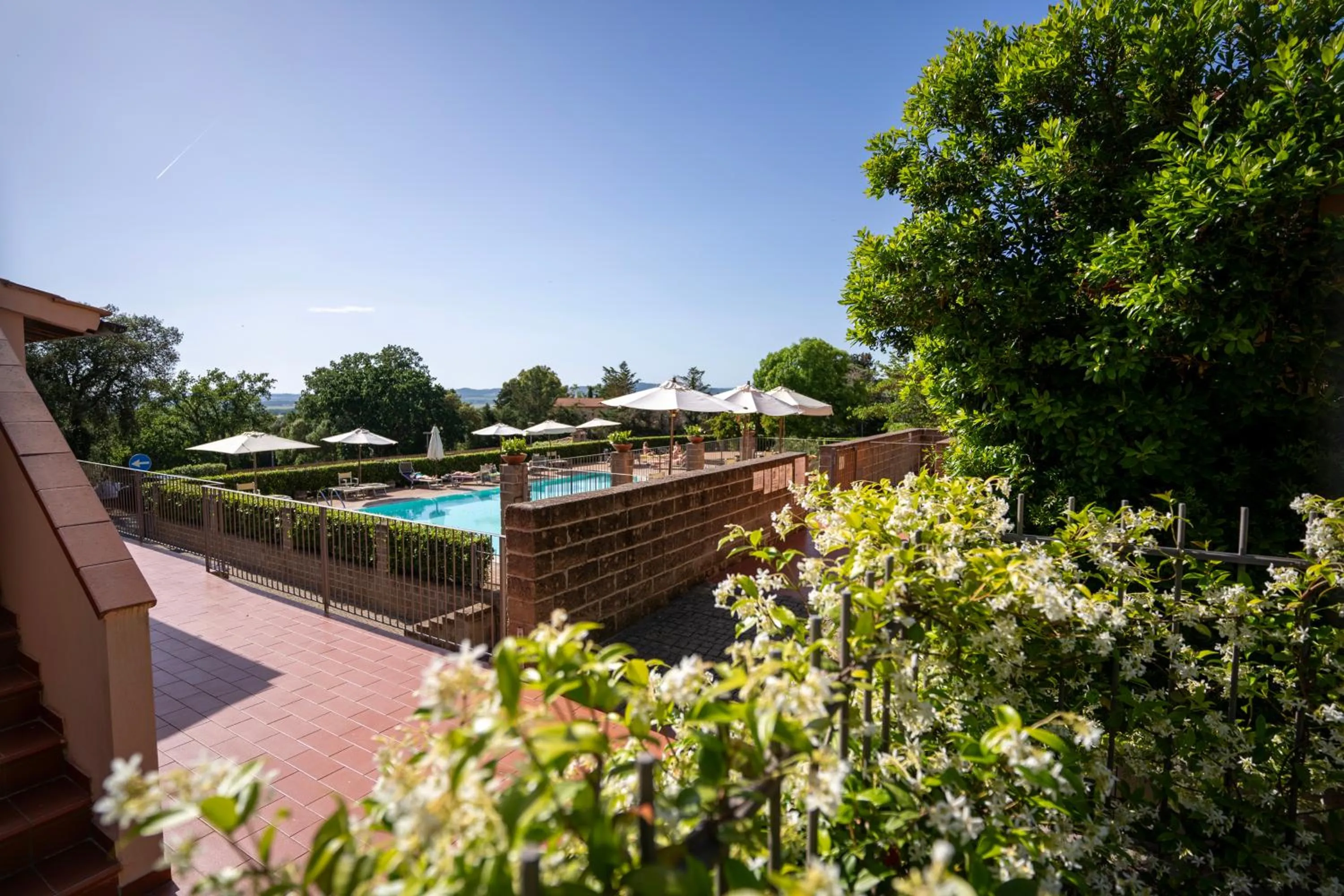 Swimming pool in Borgo Etrusco