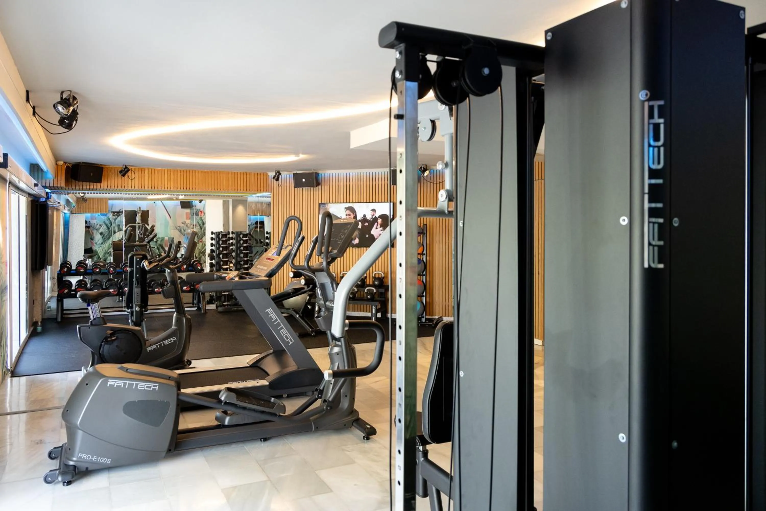 Fitness centre/facilities in Sotavento Club Apartments - Adults Only