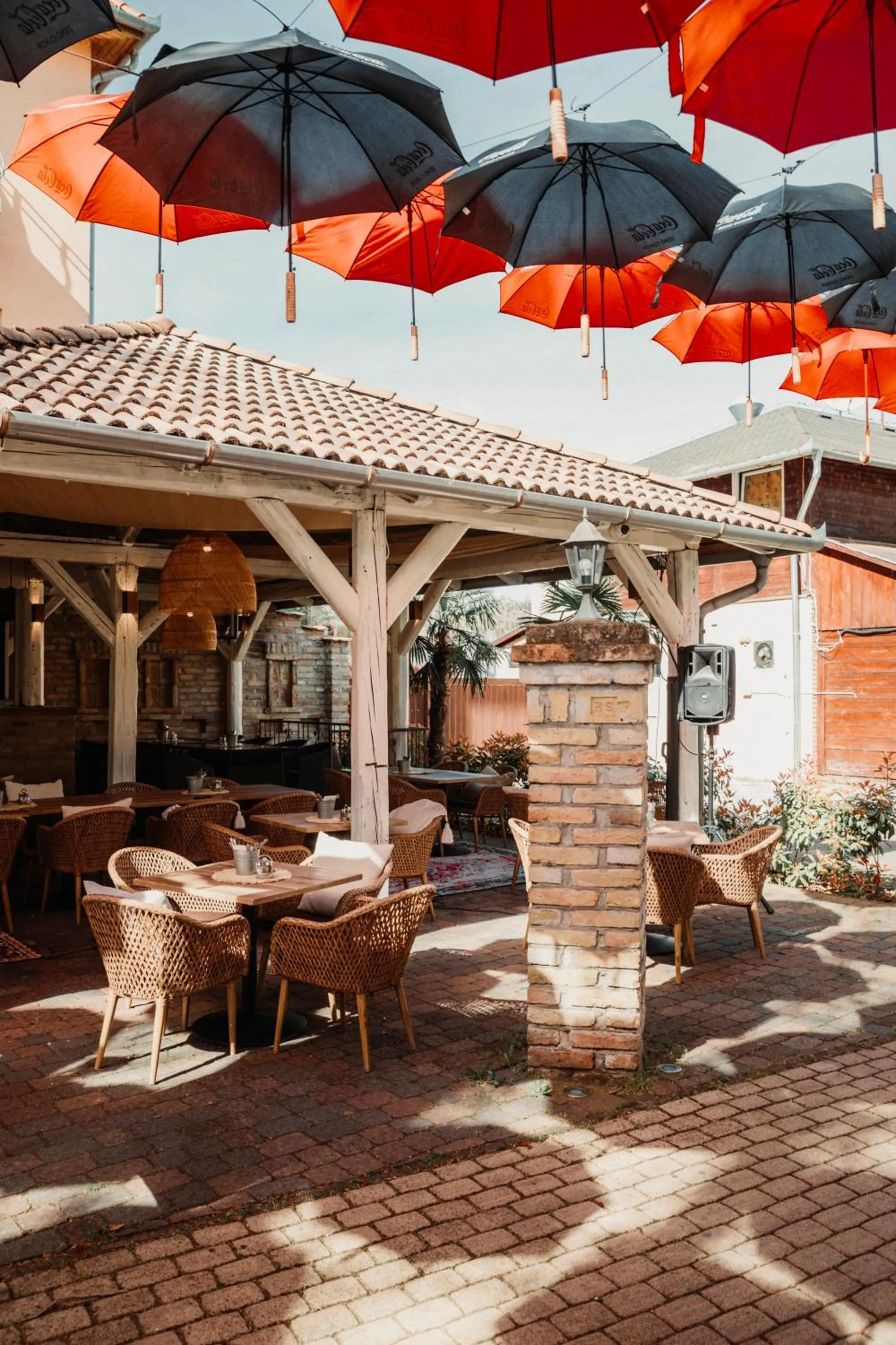 Patio in Hotel La Riva