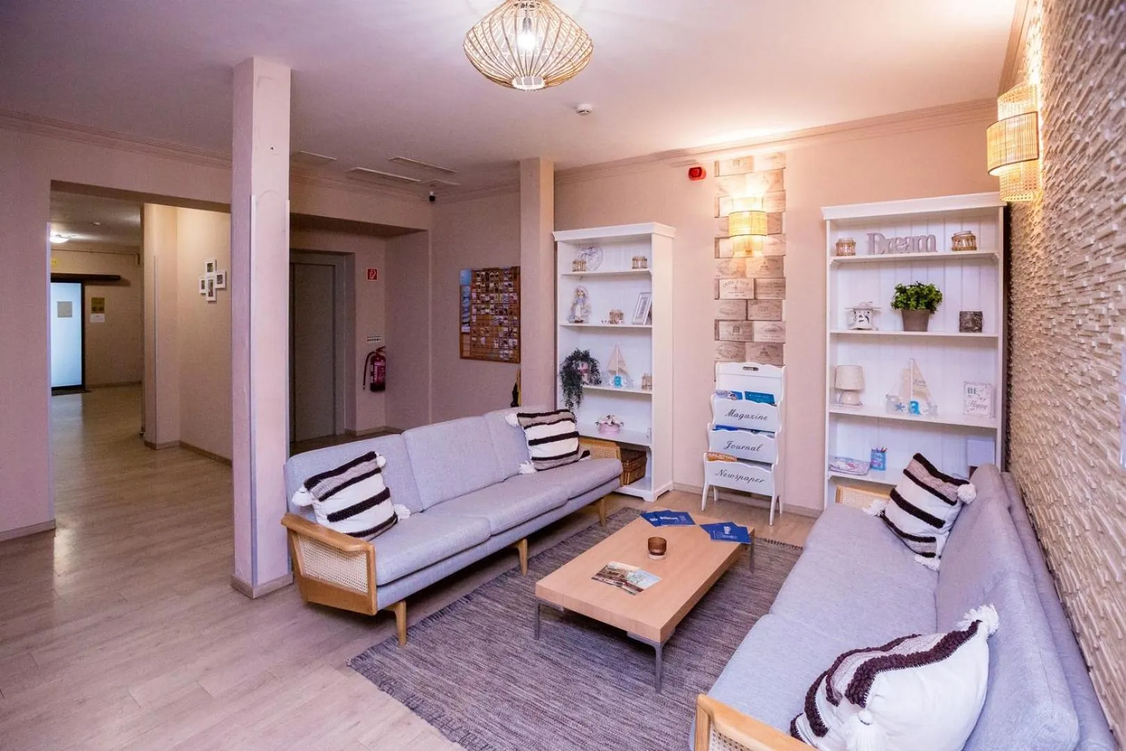 Lobby or reception in Hotel La Riva