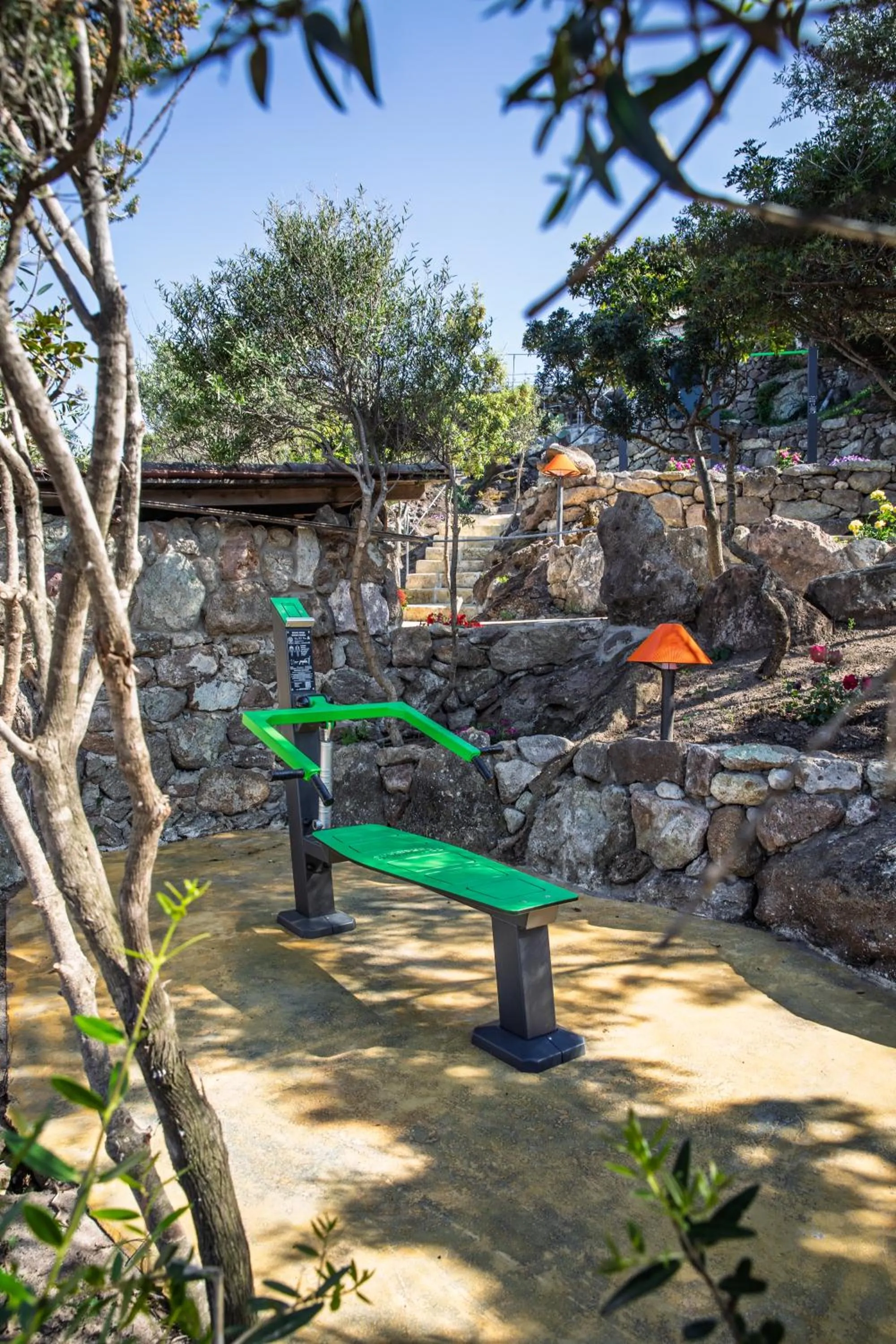 Garden in Bajaloglia Resort