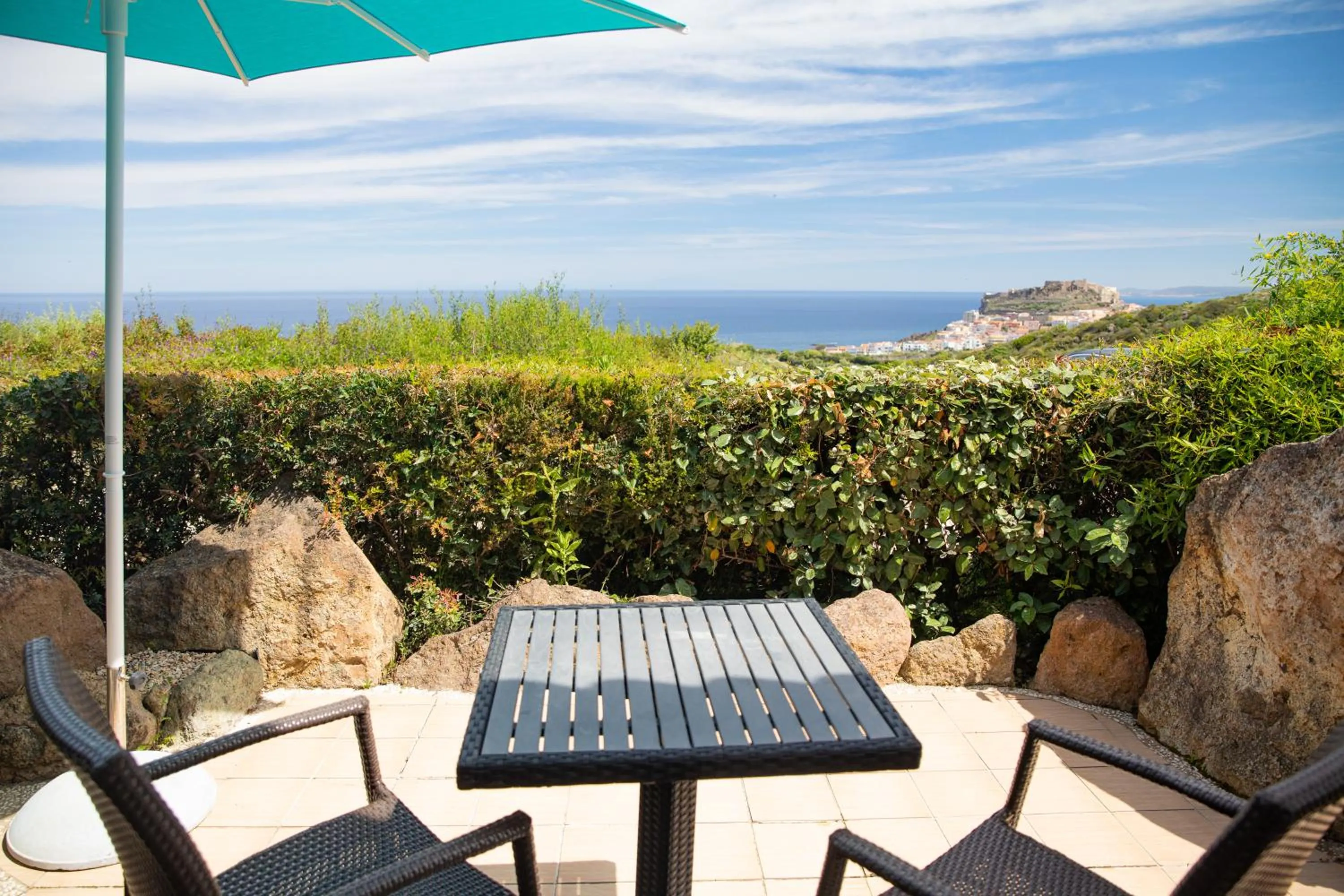 Patio in Bajaloglia Resort